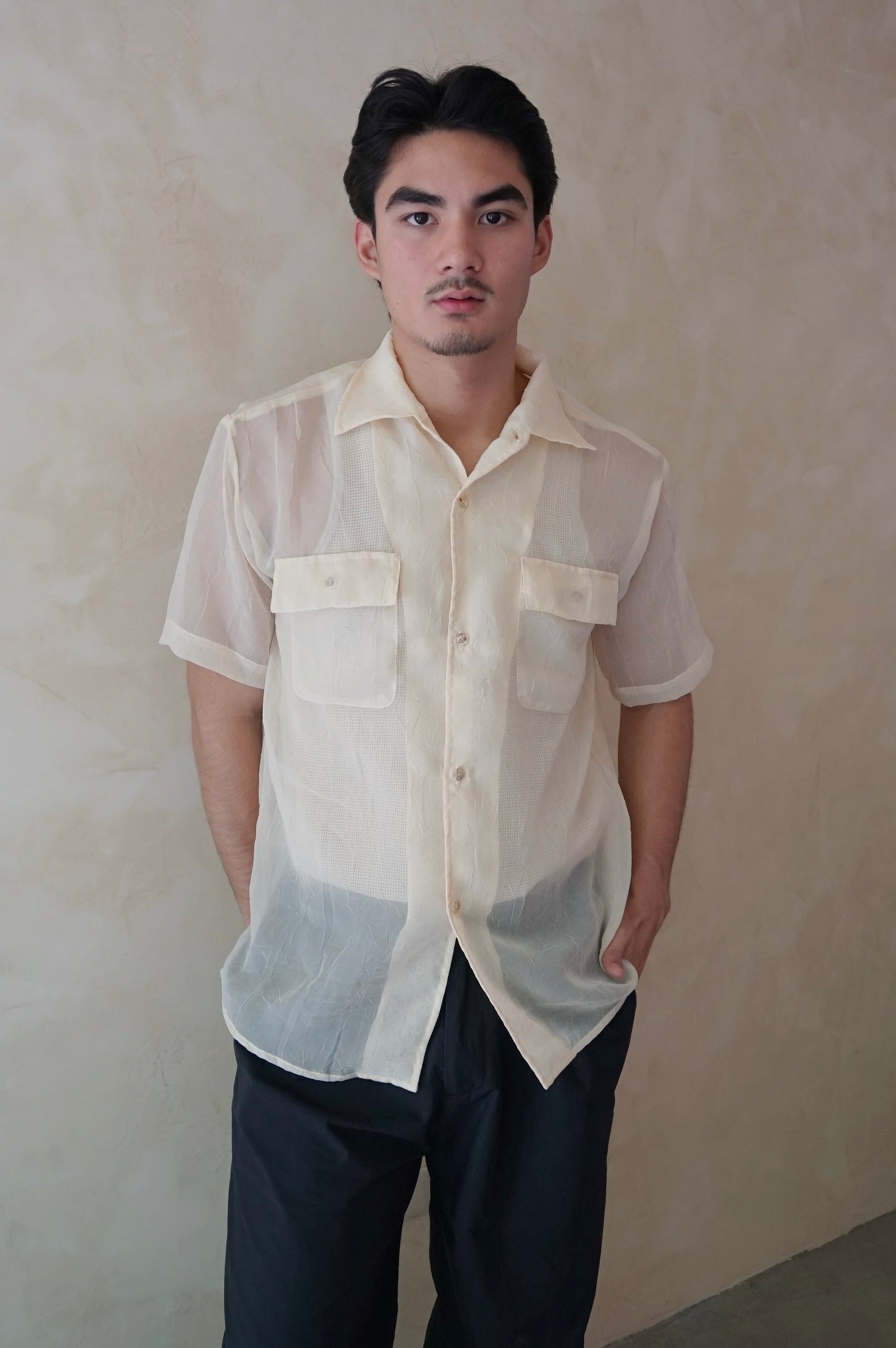Holiday Shirt Cream
