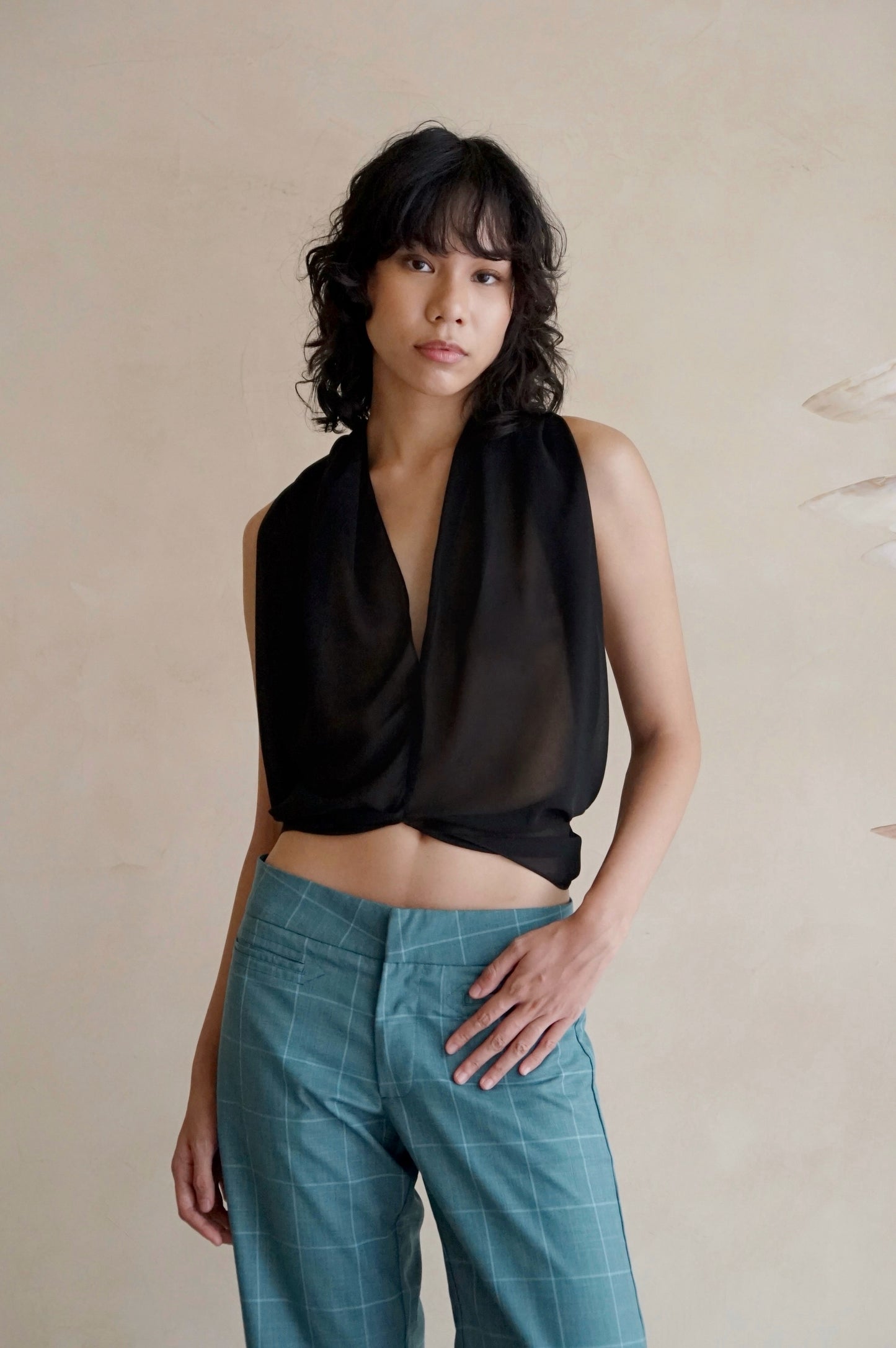 Axis Pant Blue Check