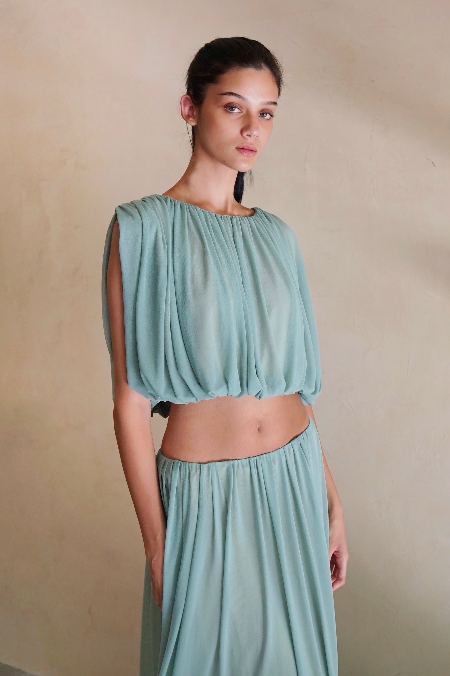 Cyanea Top Seafoam