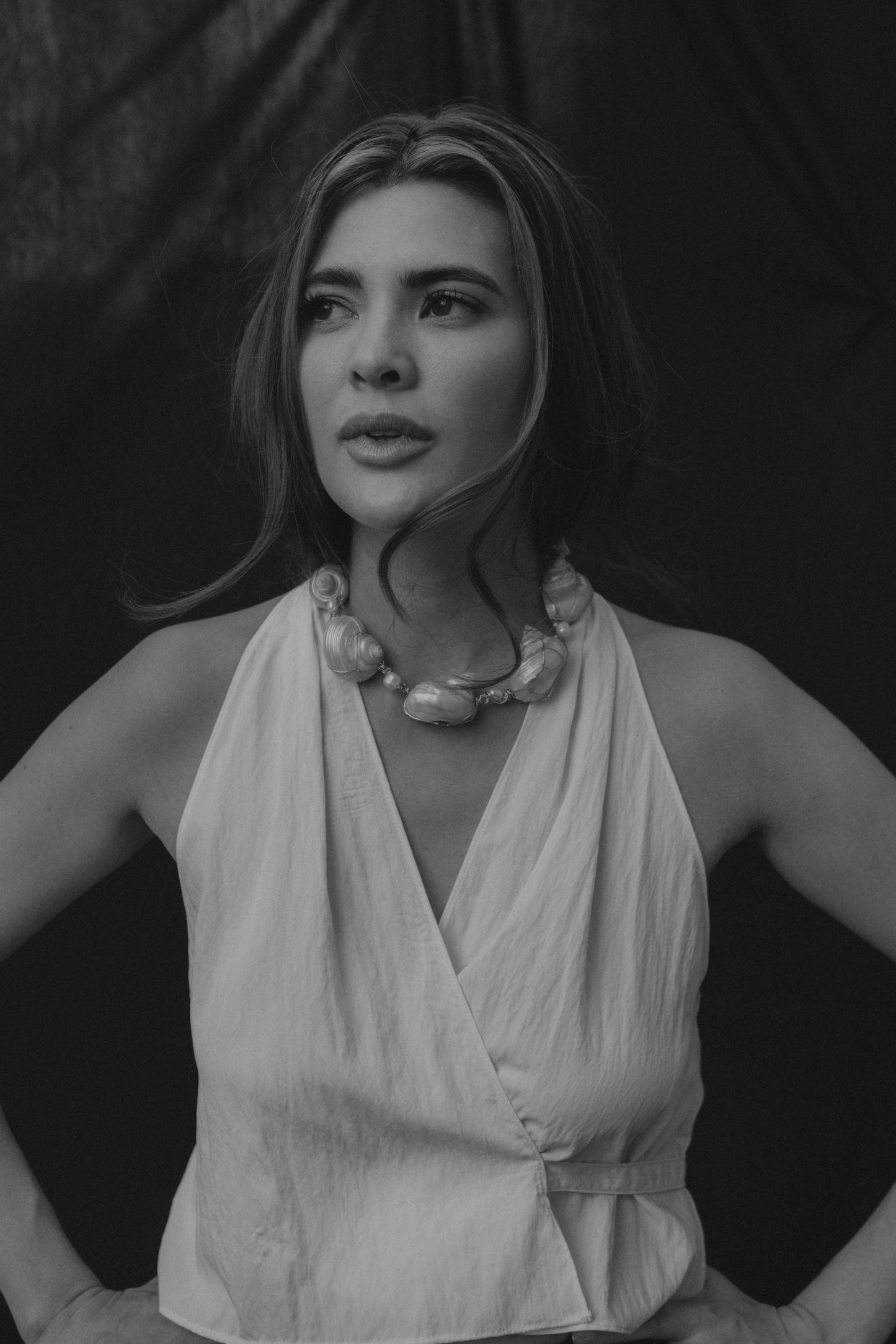 Wrap Top Off White