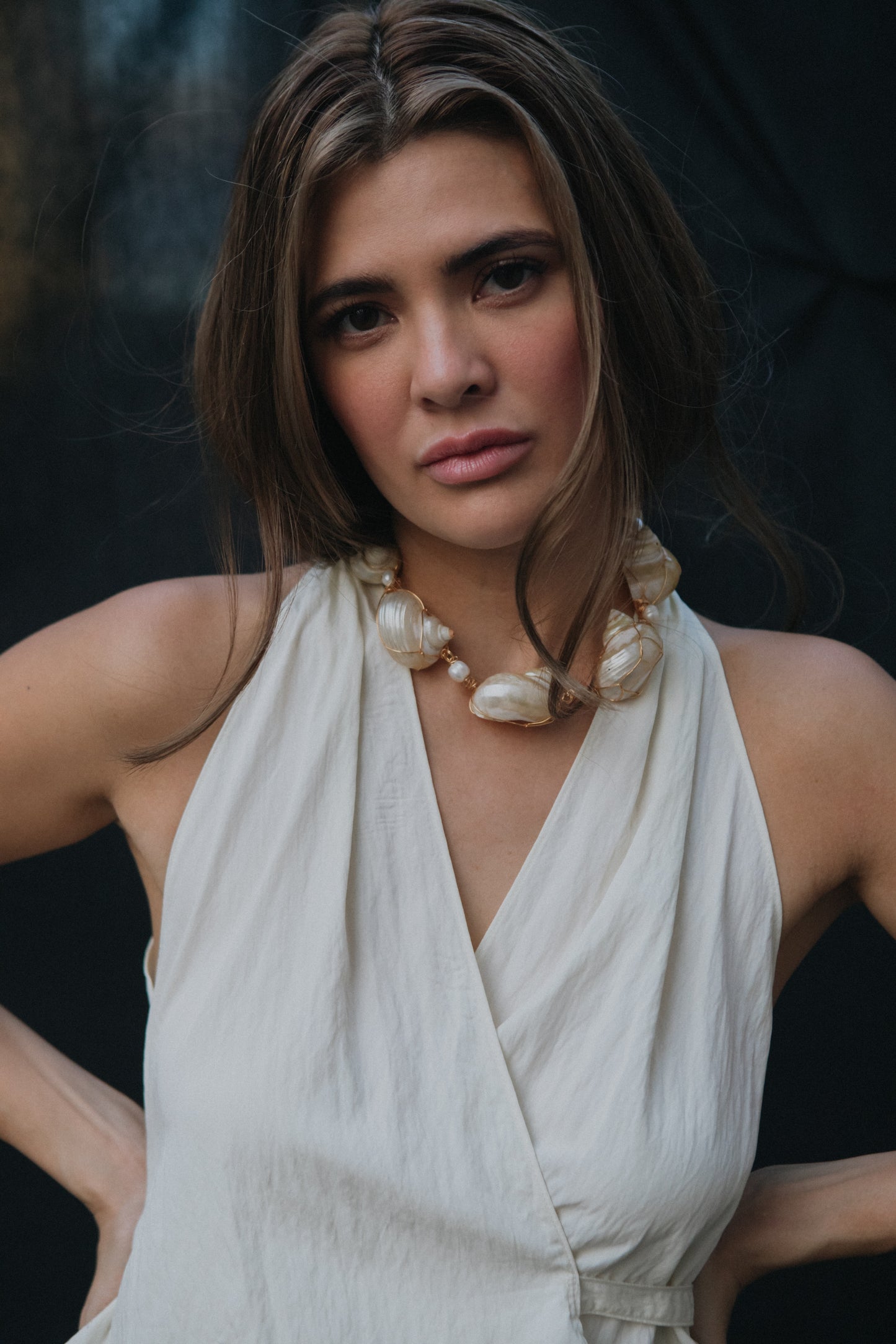 Wrap Top Off White