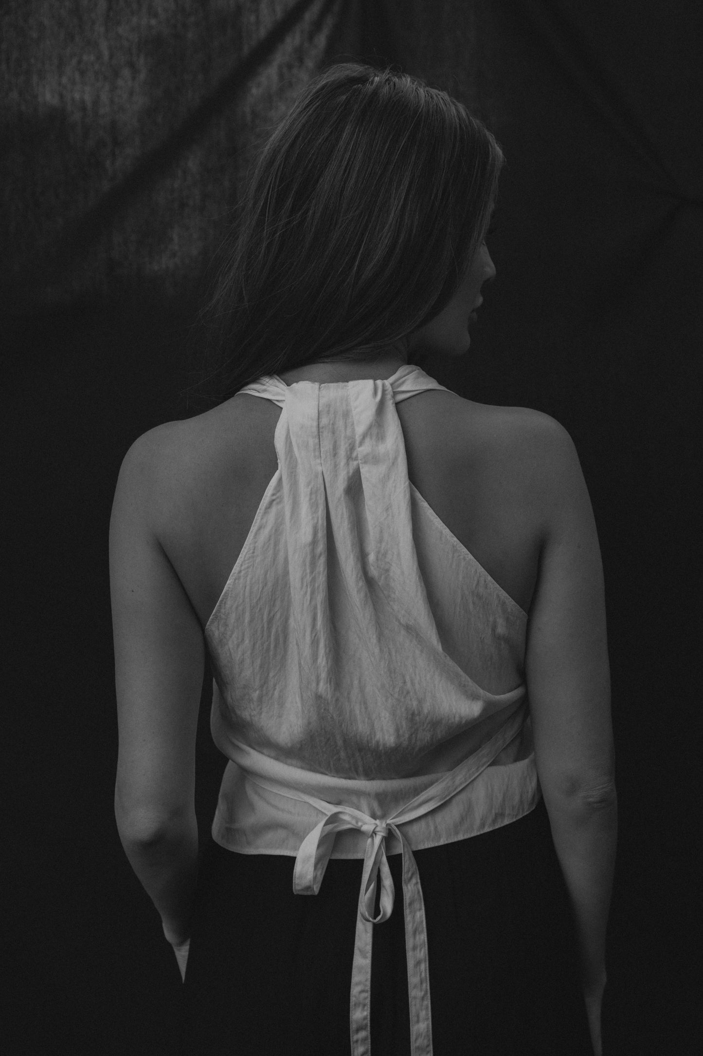 Wrap Top Off White