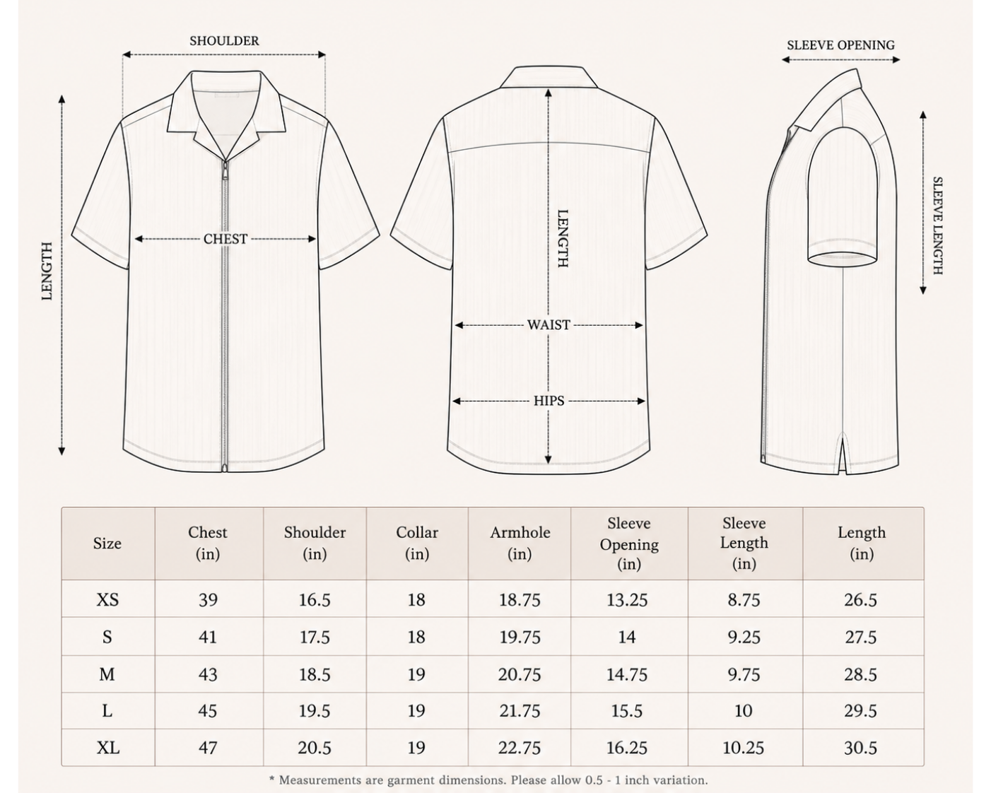 Zip Shirt Fatigue