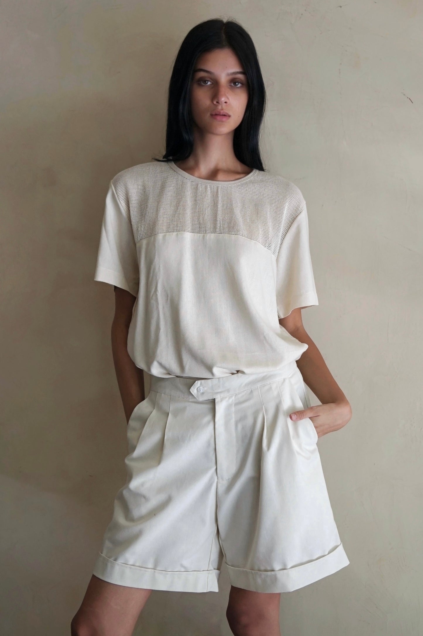 Angling T-Shirt Stone