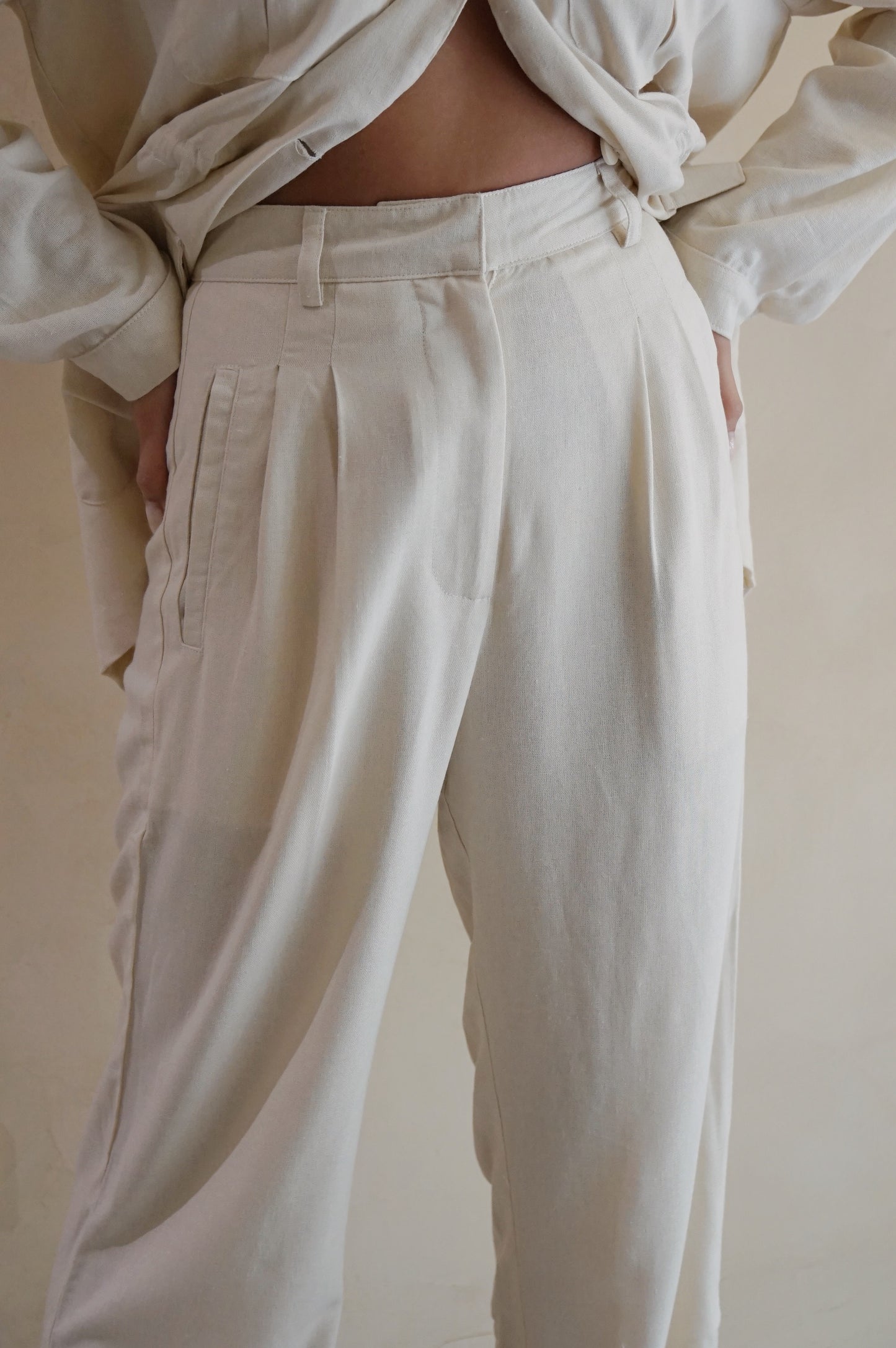 Pleated Trousers