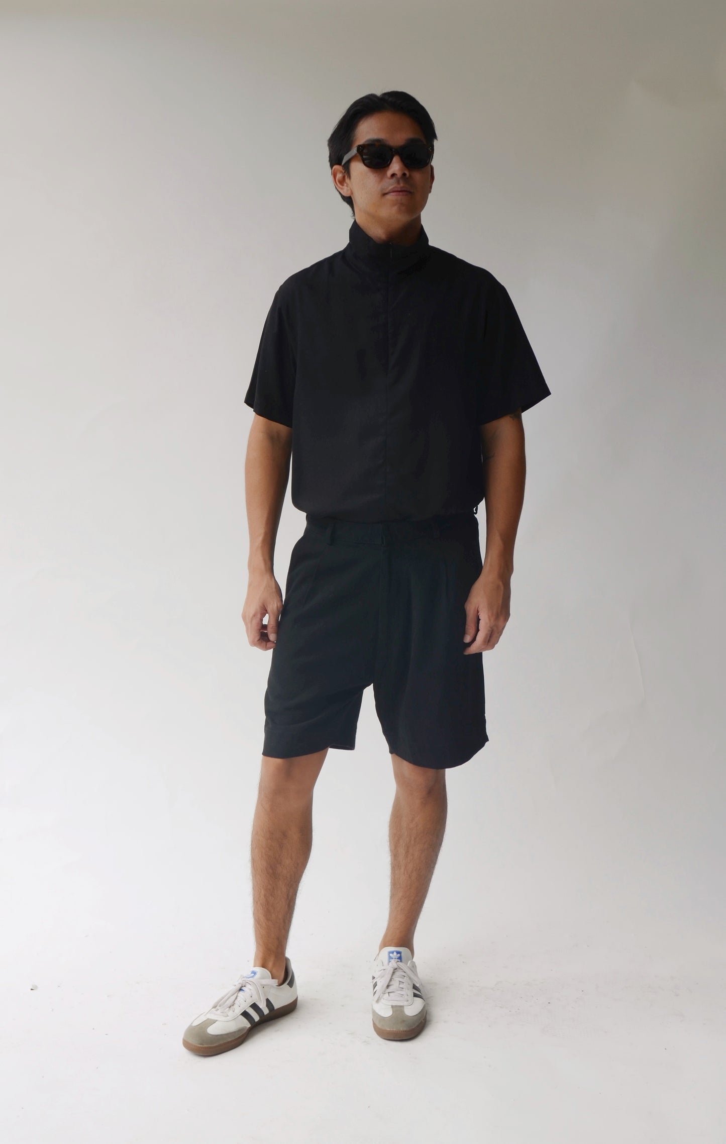 Men's Pleated Shorts