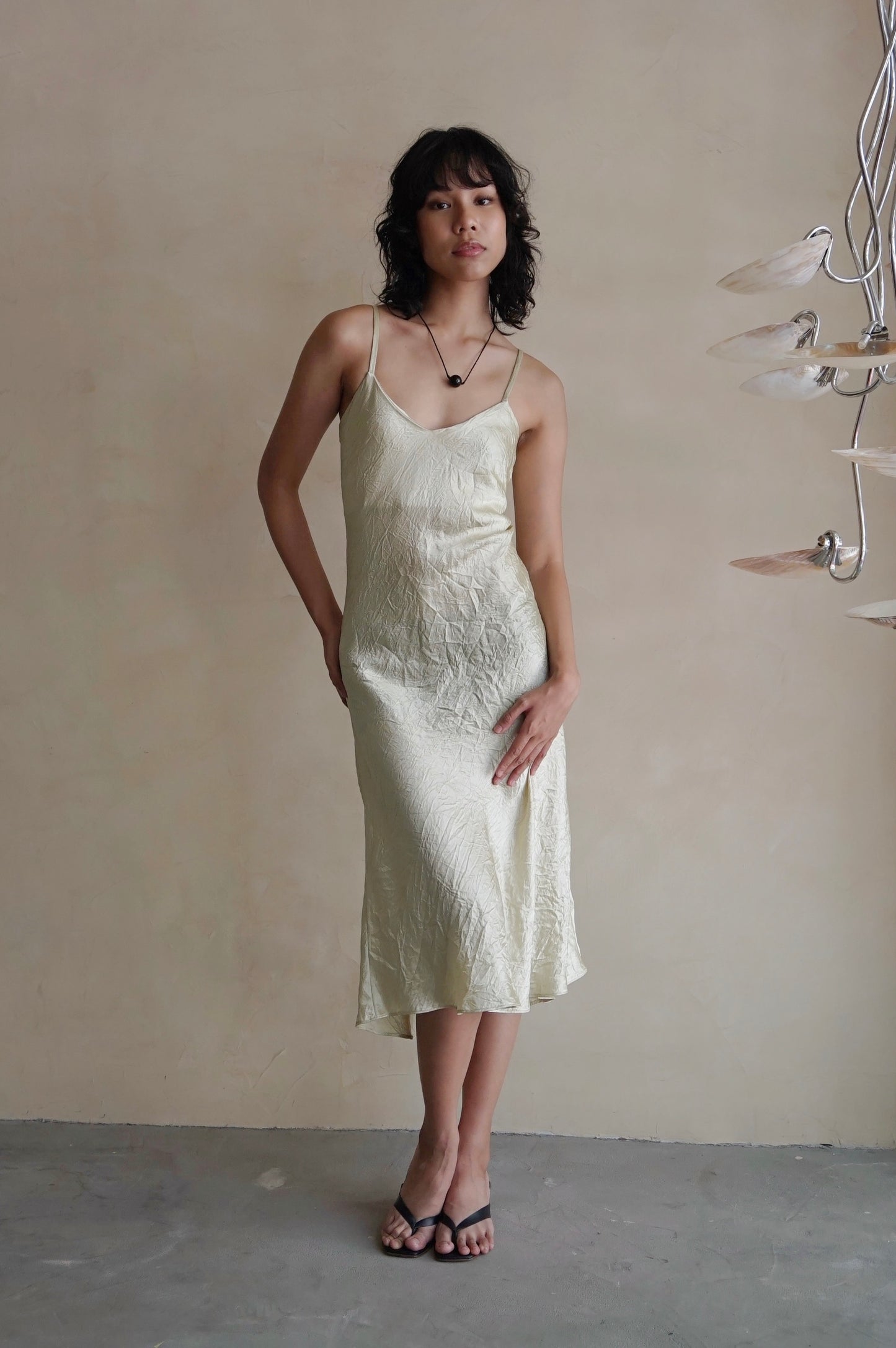 Sena Slip Dress Celadon
