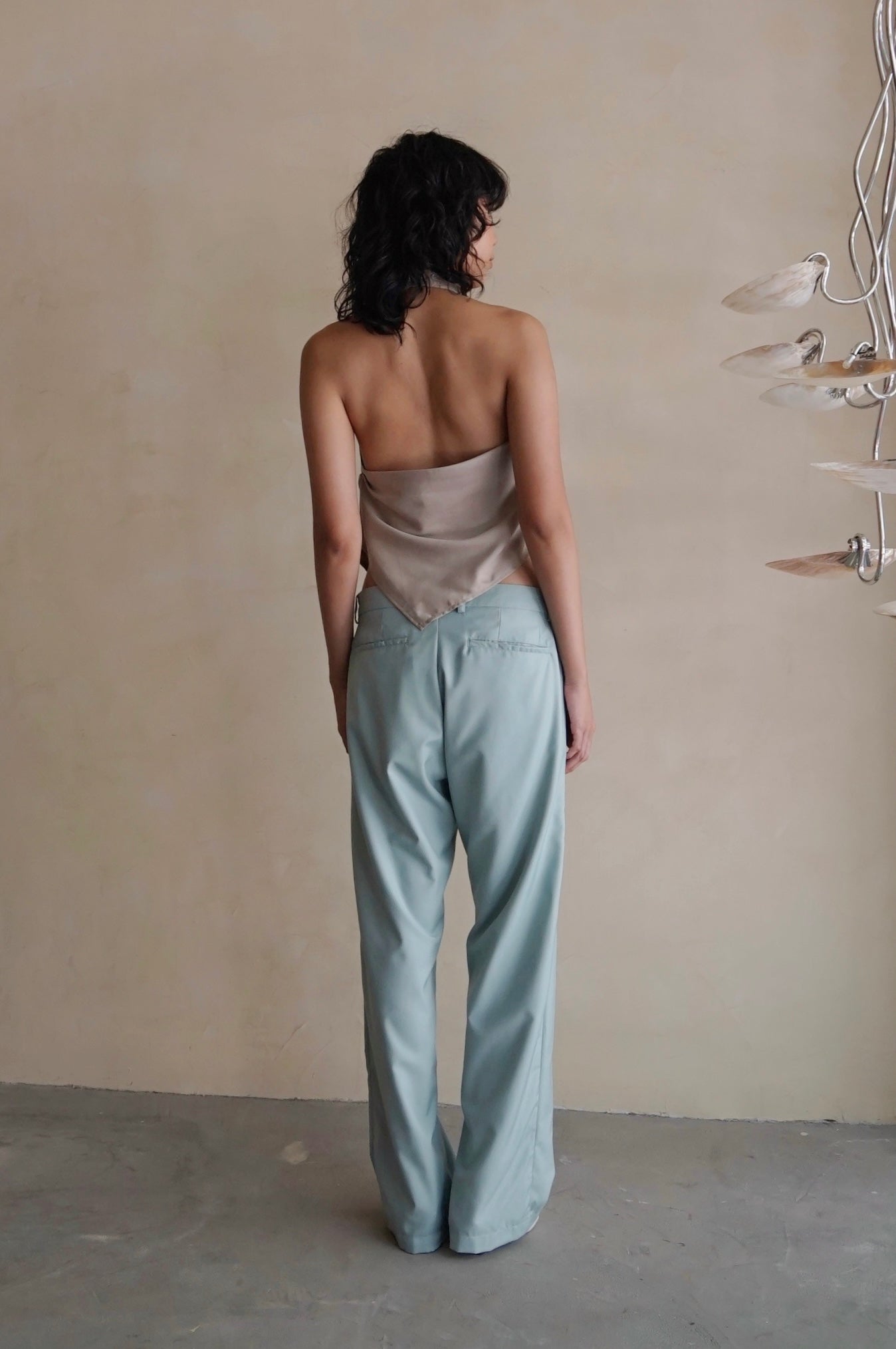 Remi Unisex Pants Celeste