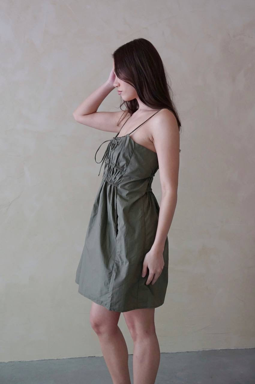 Solana Mini Dress Basil