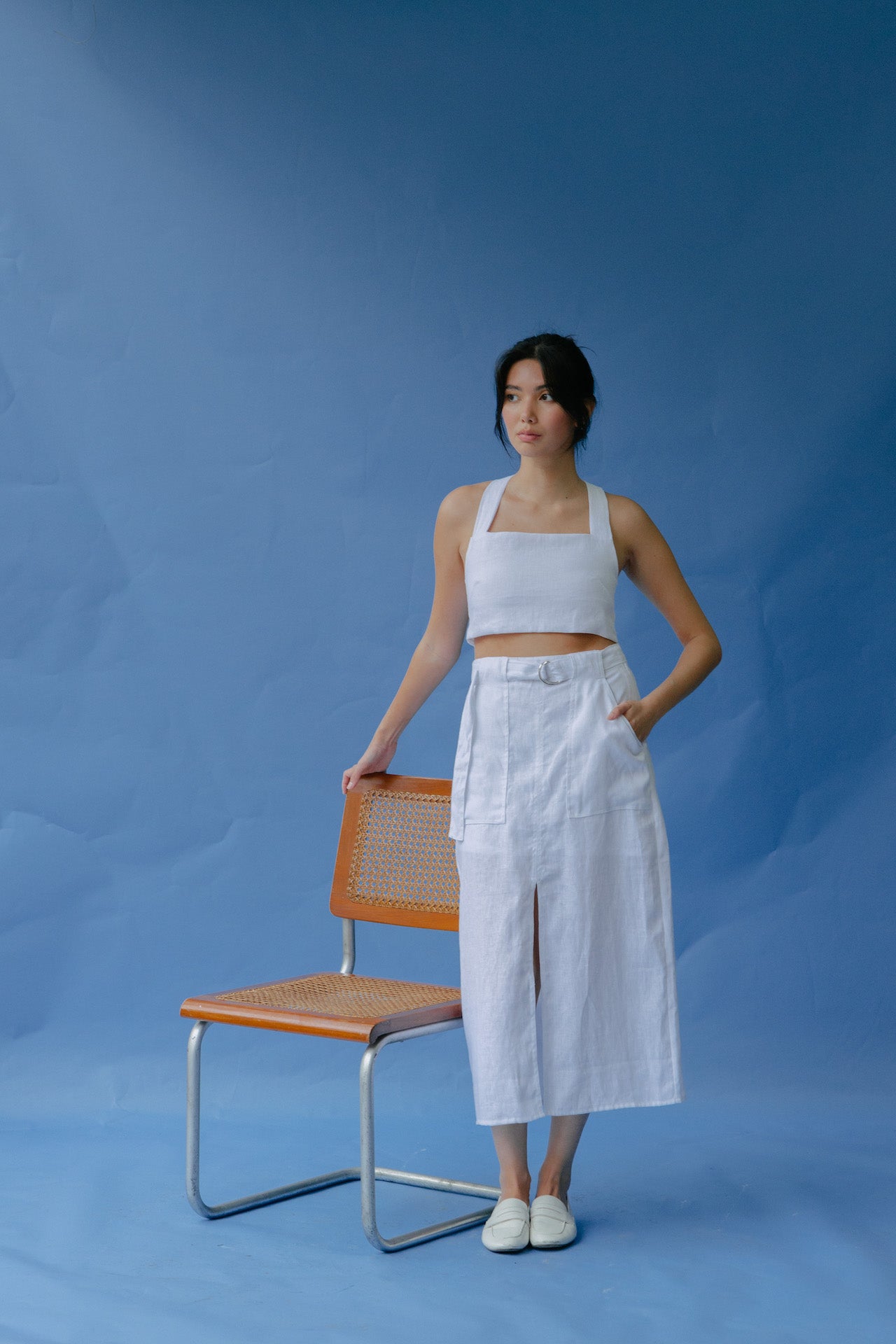 Patch Pocket Skirt