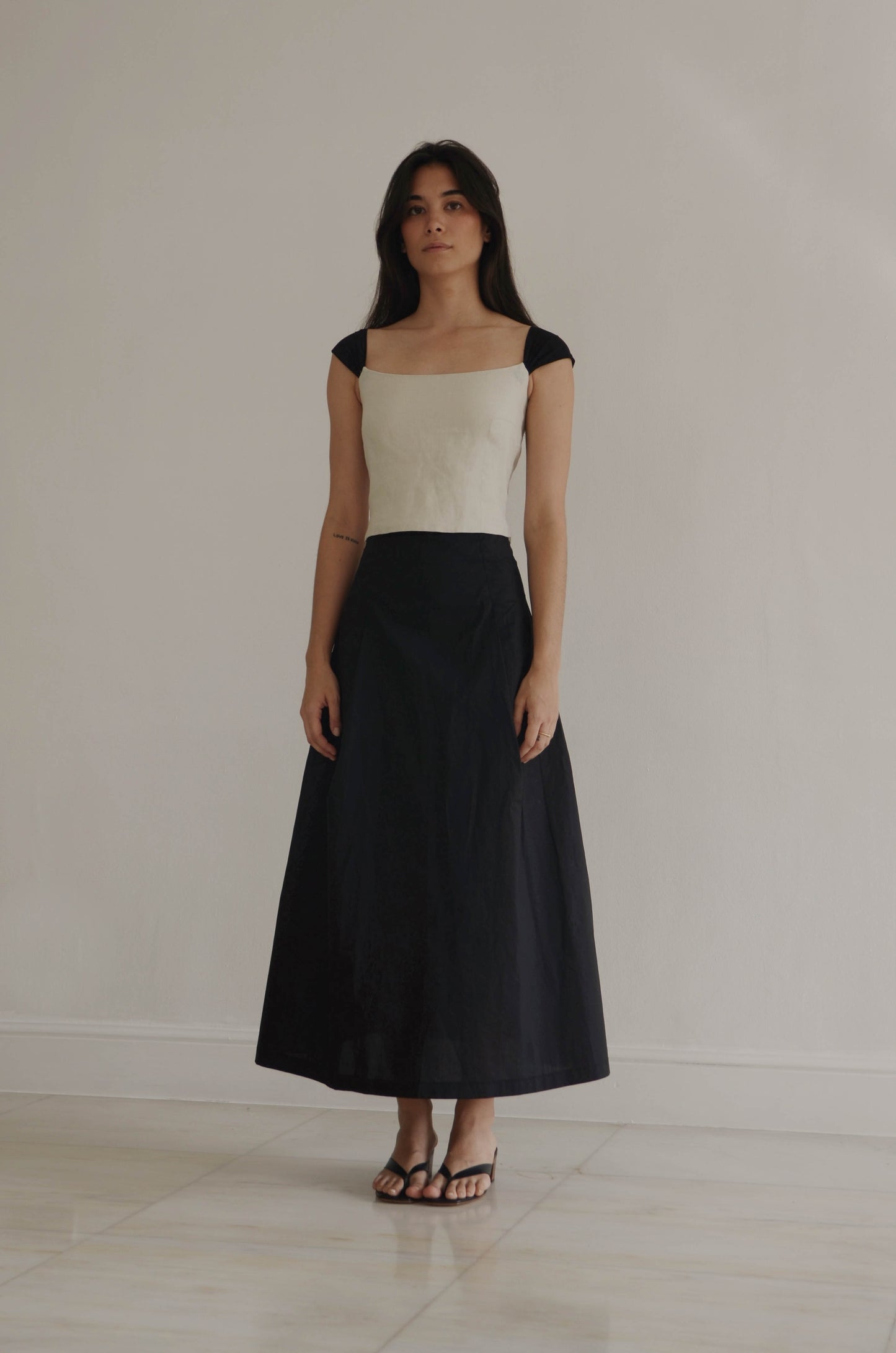 Billow Skirt Obsidian