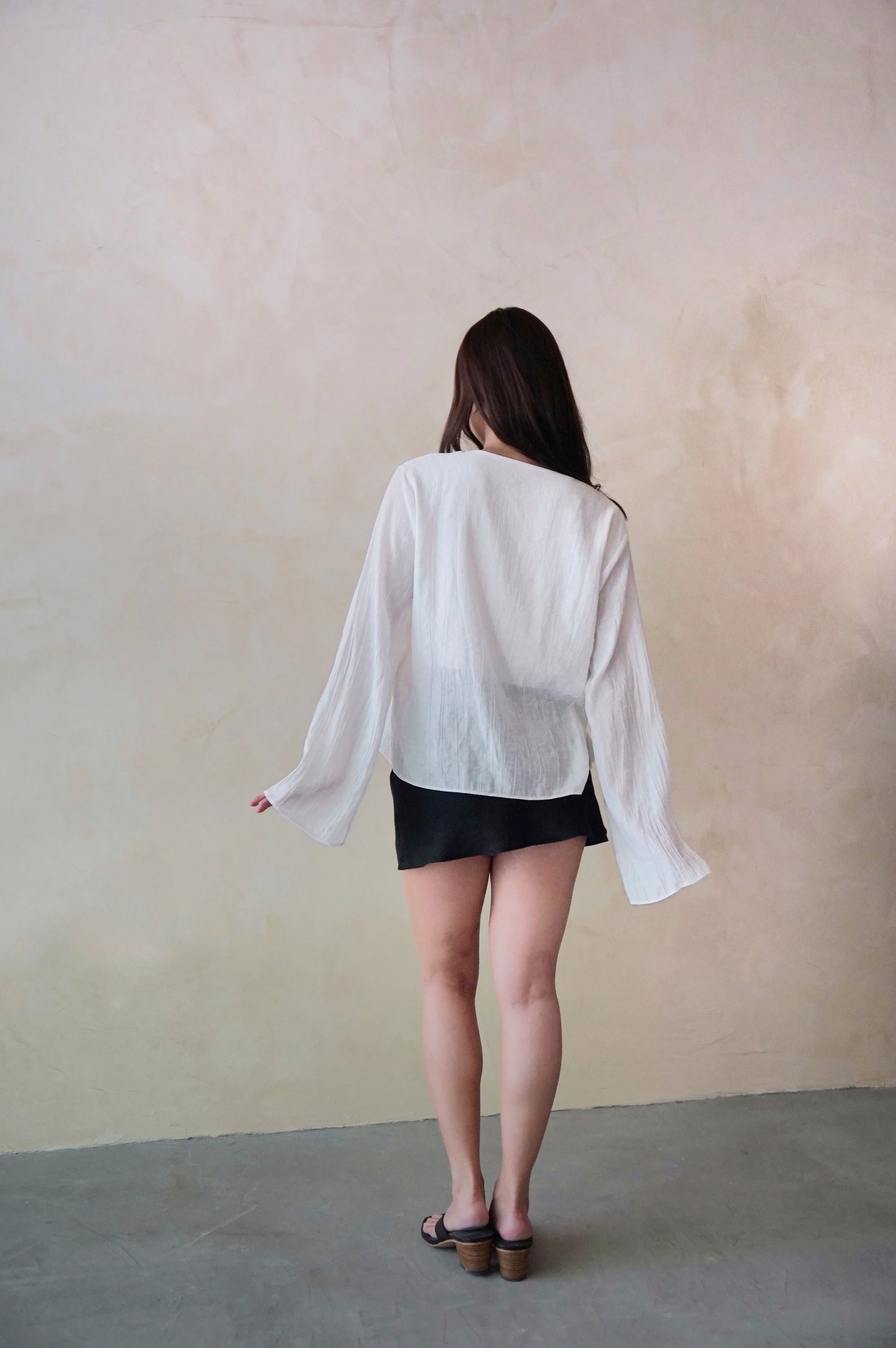 Cable Skirt Mini Black