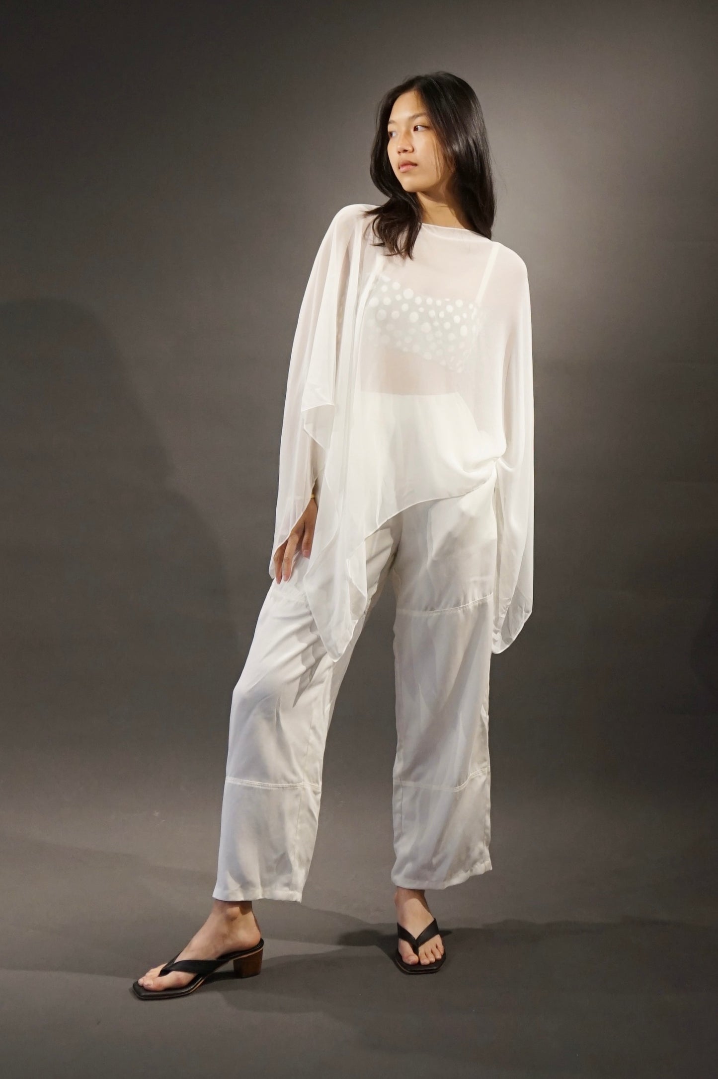 Glide Pants Milk Tencel