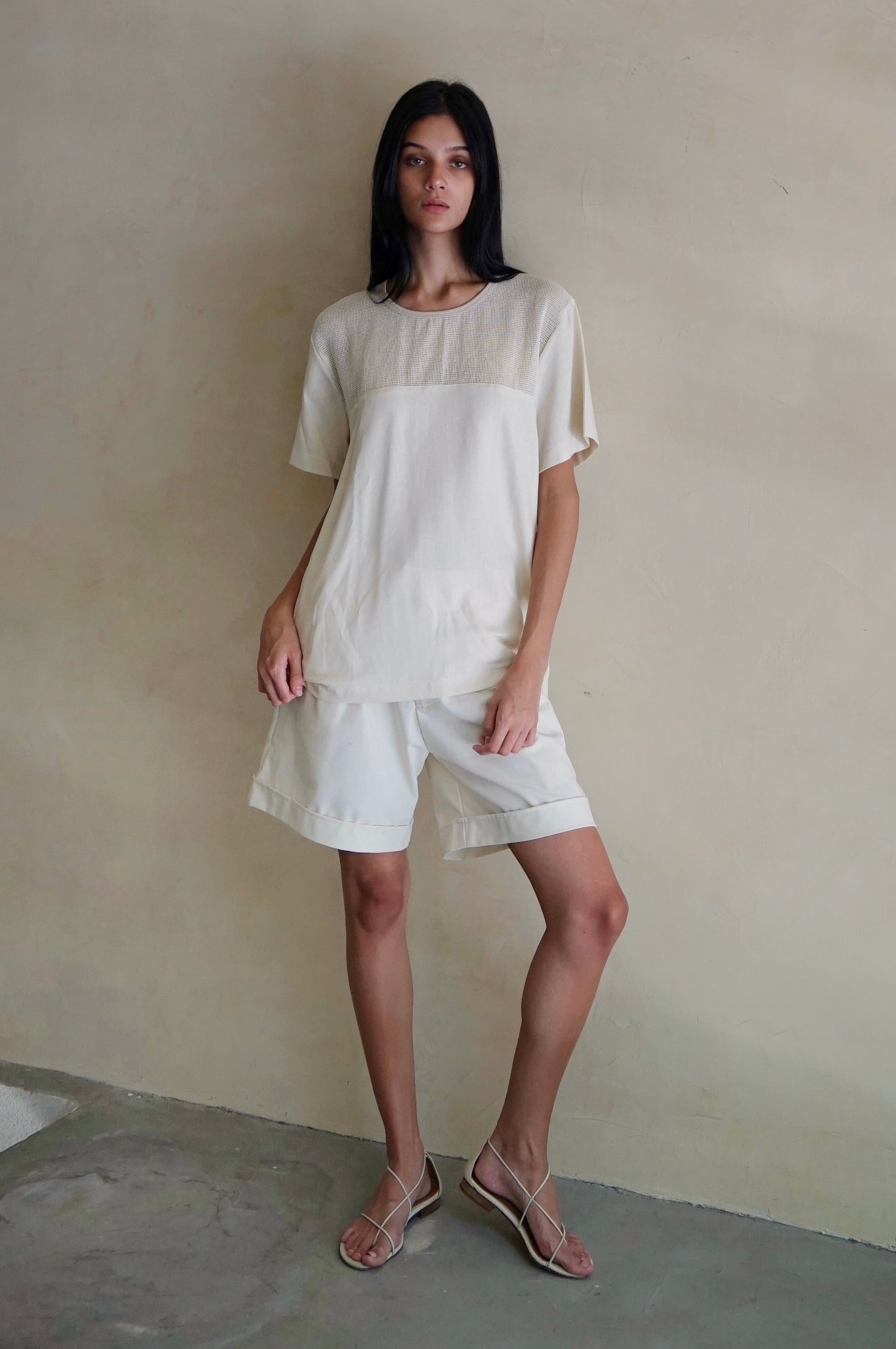 Angling T-Shirt Stone