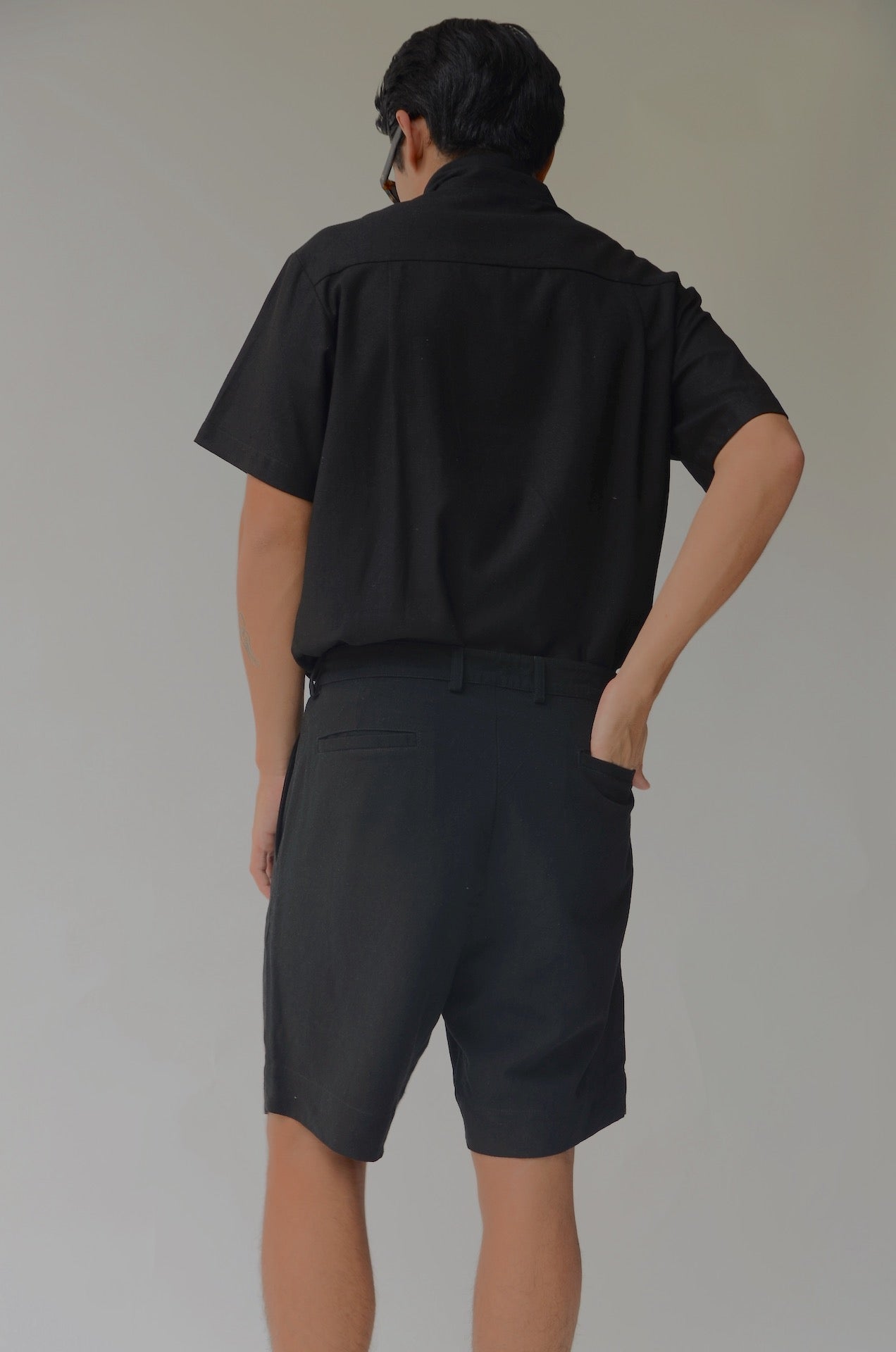 Men's Pleated Shorts
