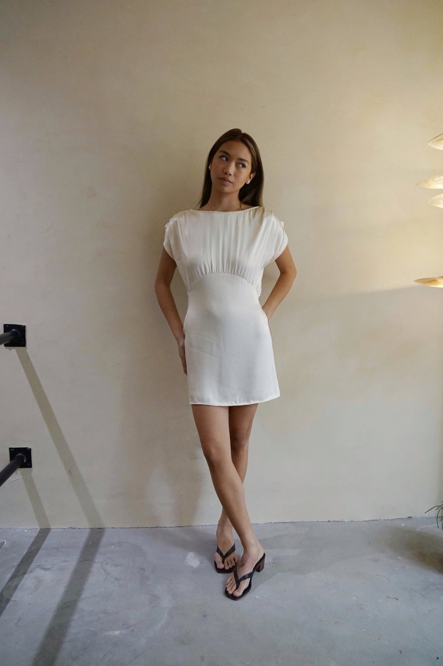 Salento Mini Dress Champagne