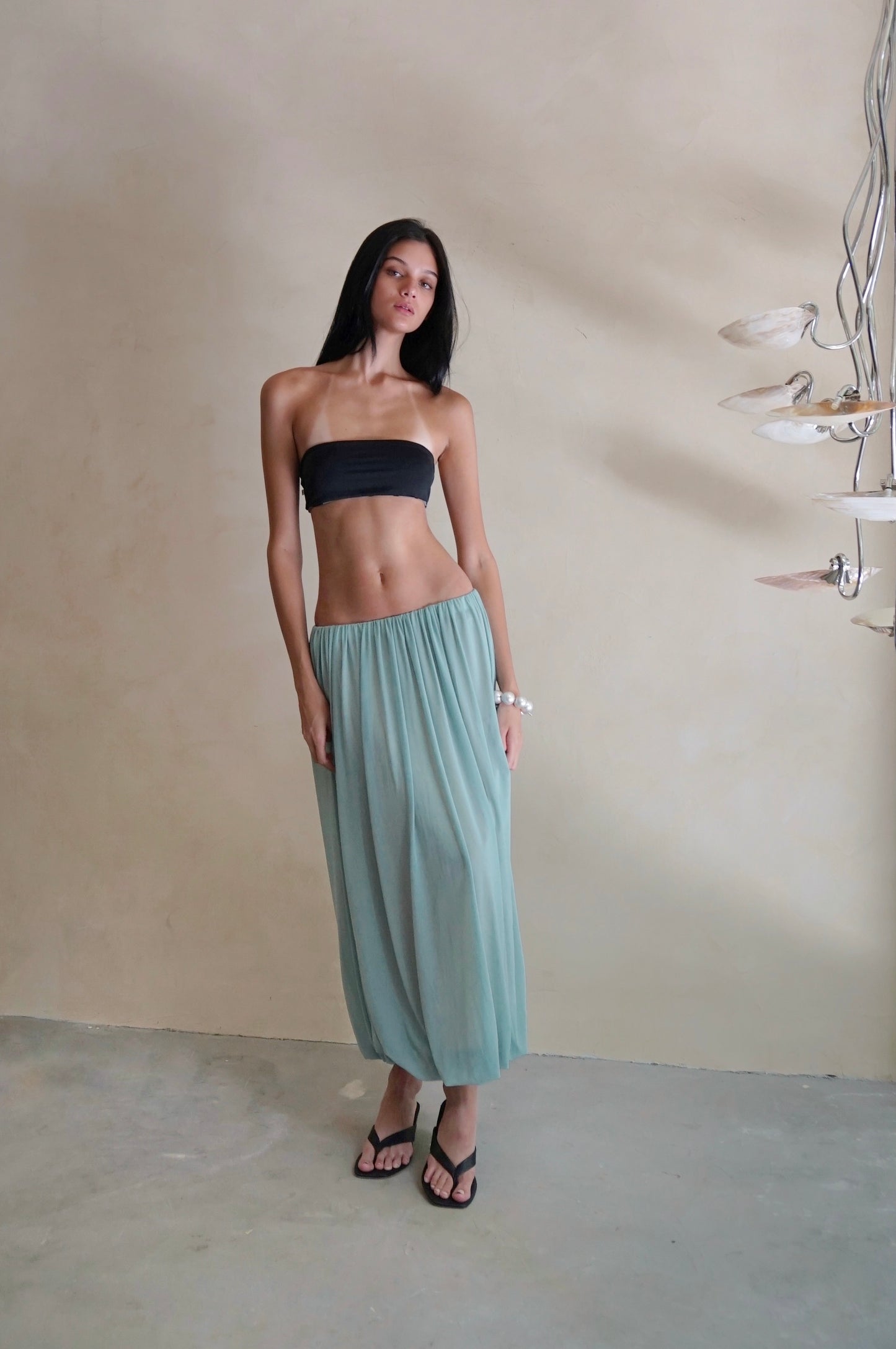 Cyanea Skirt Seafoam