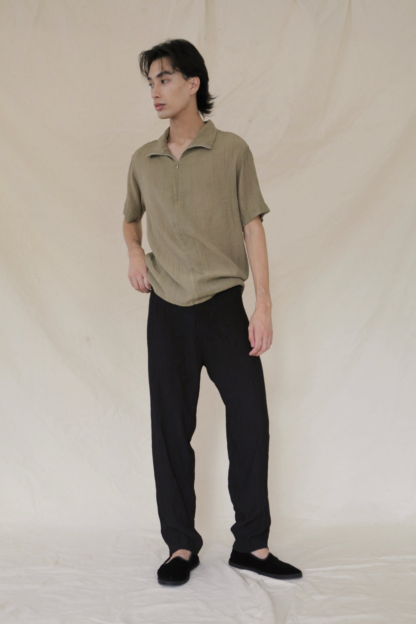 Unisex Strata Pajama Pants Black