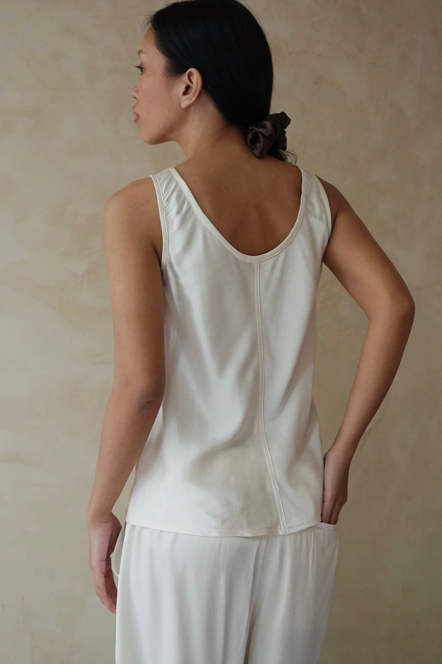Lilt Bias Tank Pearl