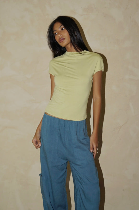 Mock Neck Top Zest