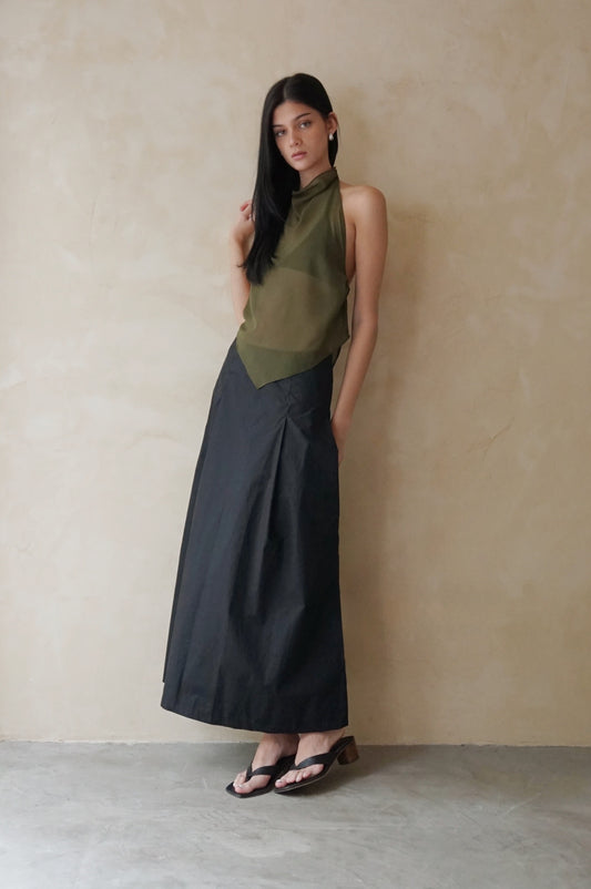 Billow Skirt Obsidian