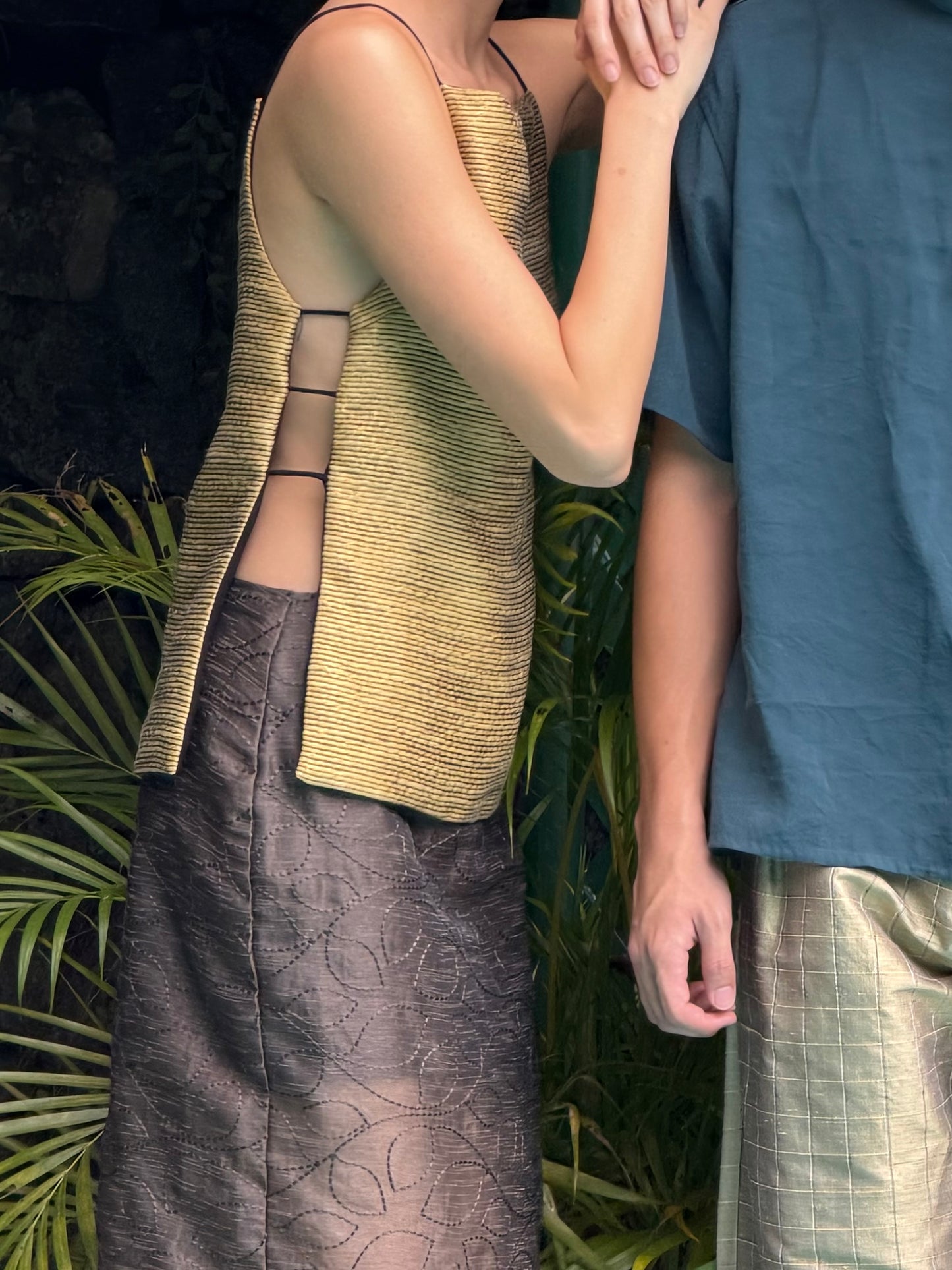 Gilded Bintana Tunic Top