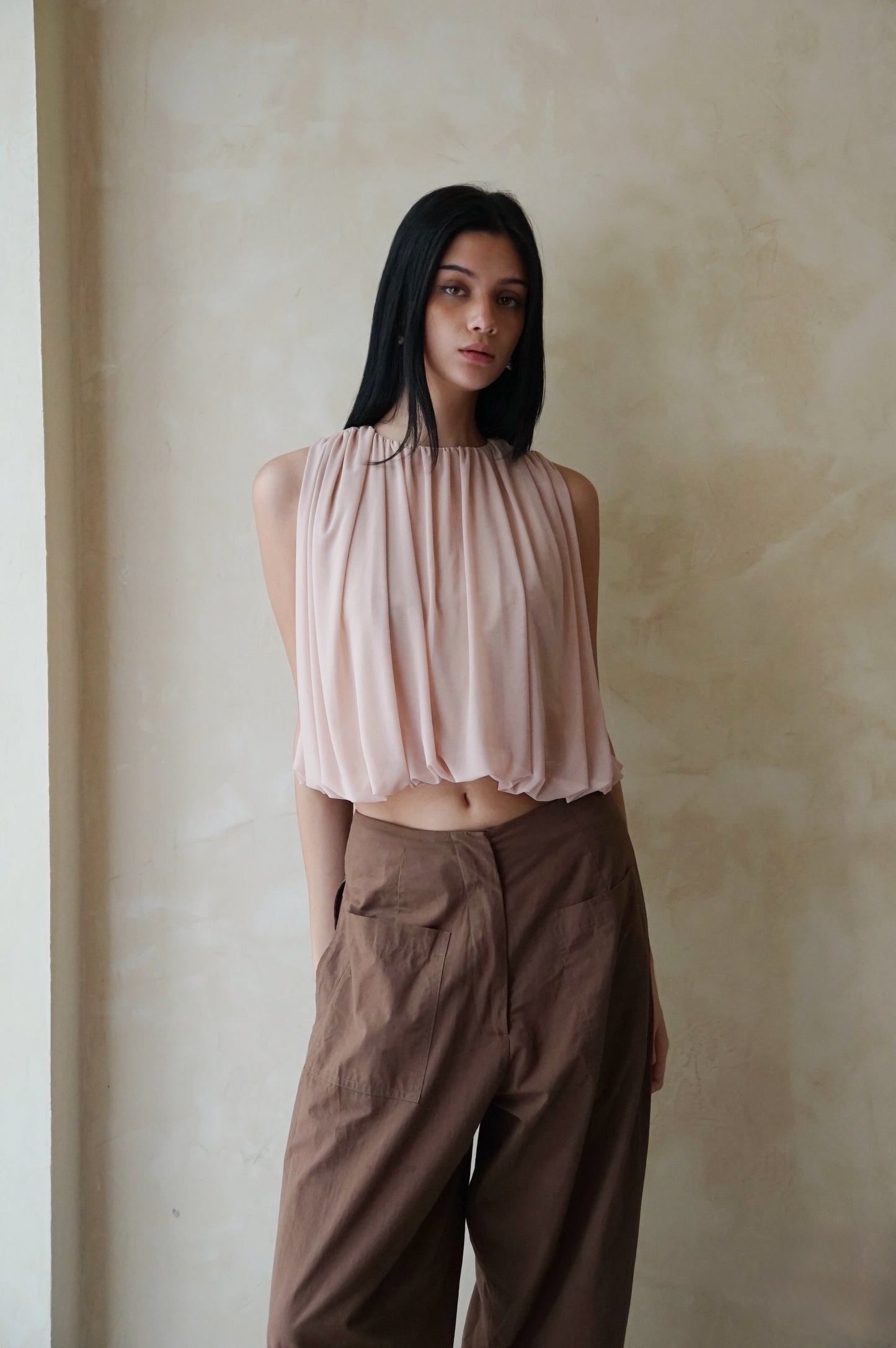 Cyanea Halter Top Blush