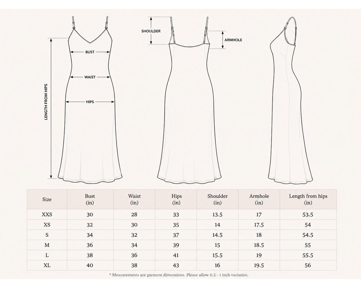 Sena Slip Dress Papaya