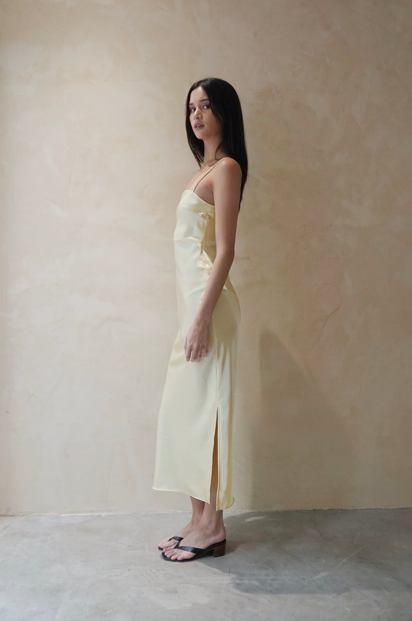 Flute Maxi Dress Butter