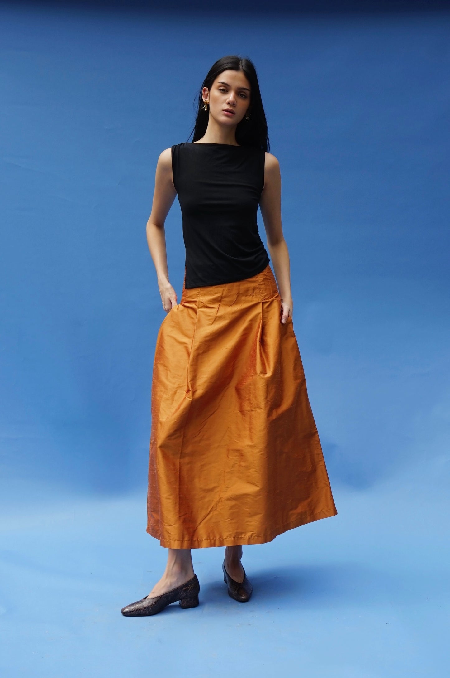 Billow Skirt Saffron