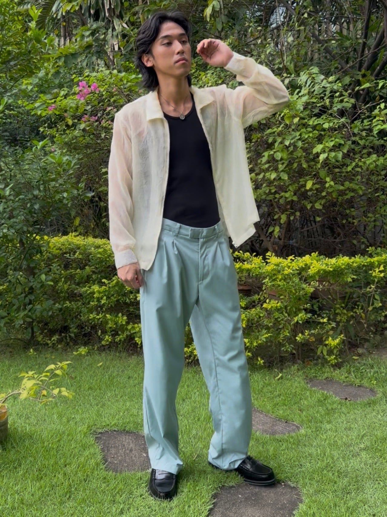 Remi Unisex Pants Celeste