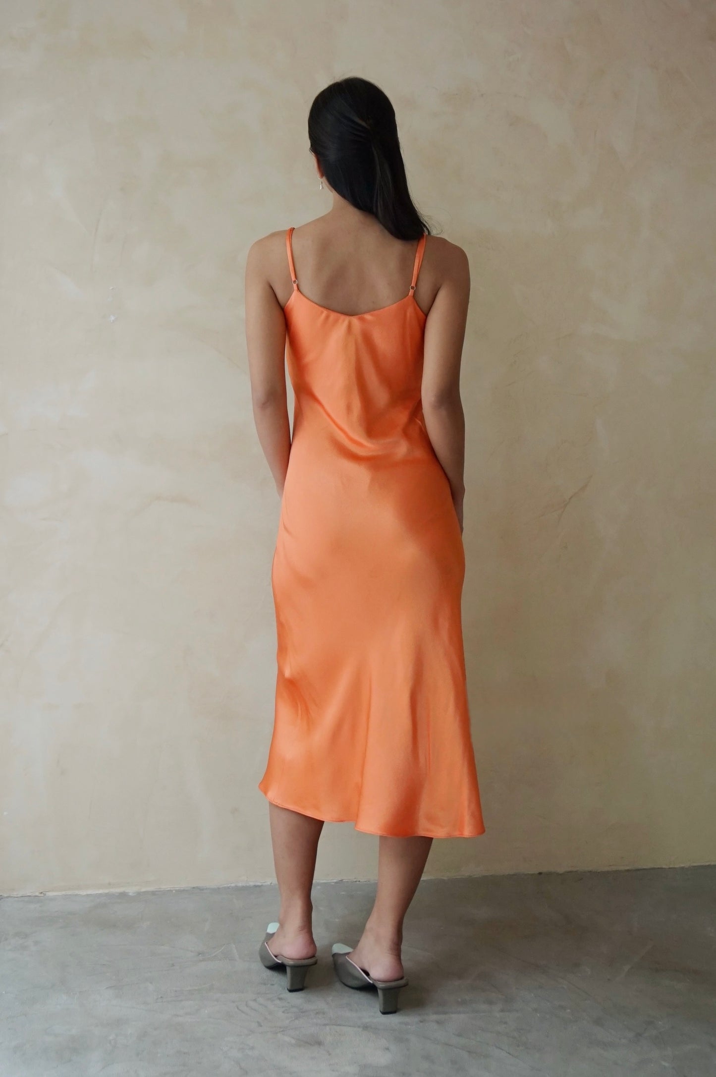 Sena Slip Dress Papaya