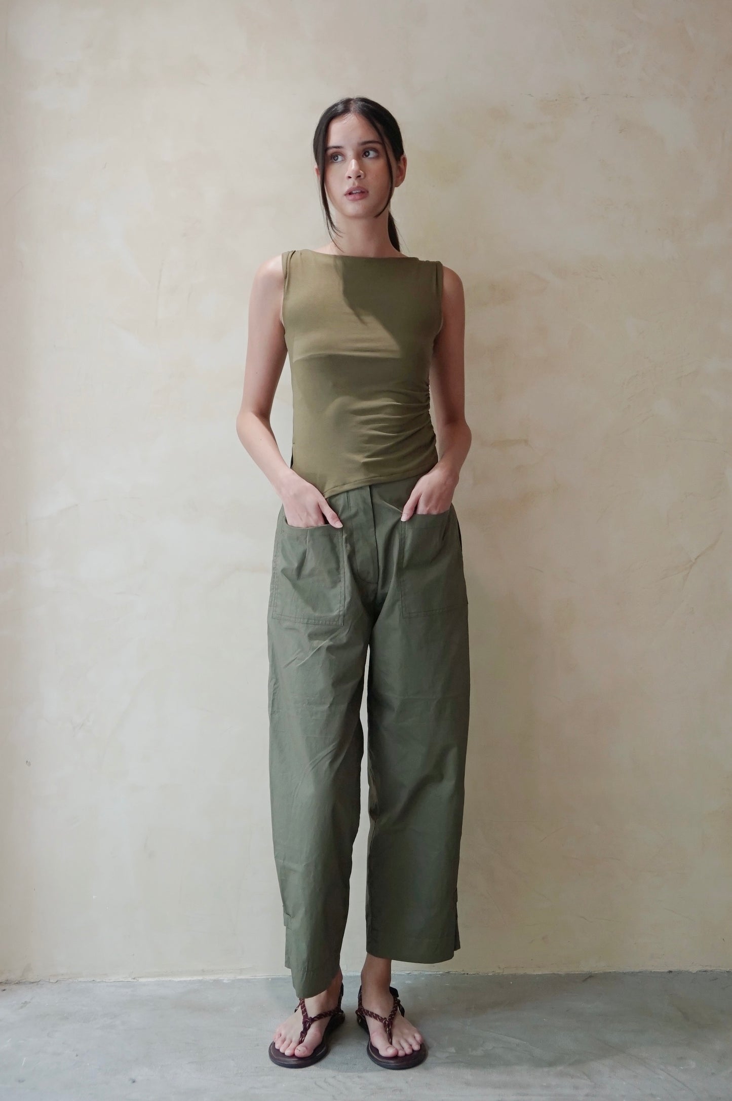Vayla Top Olive