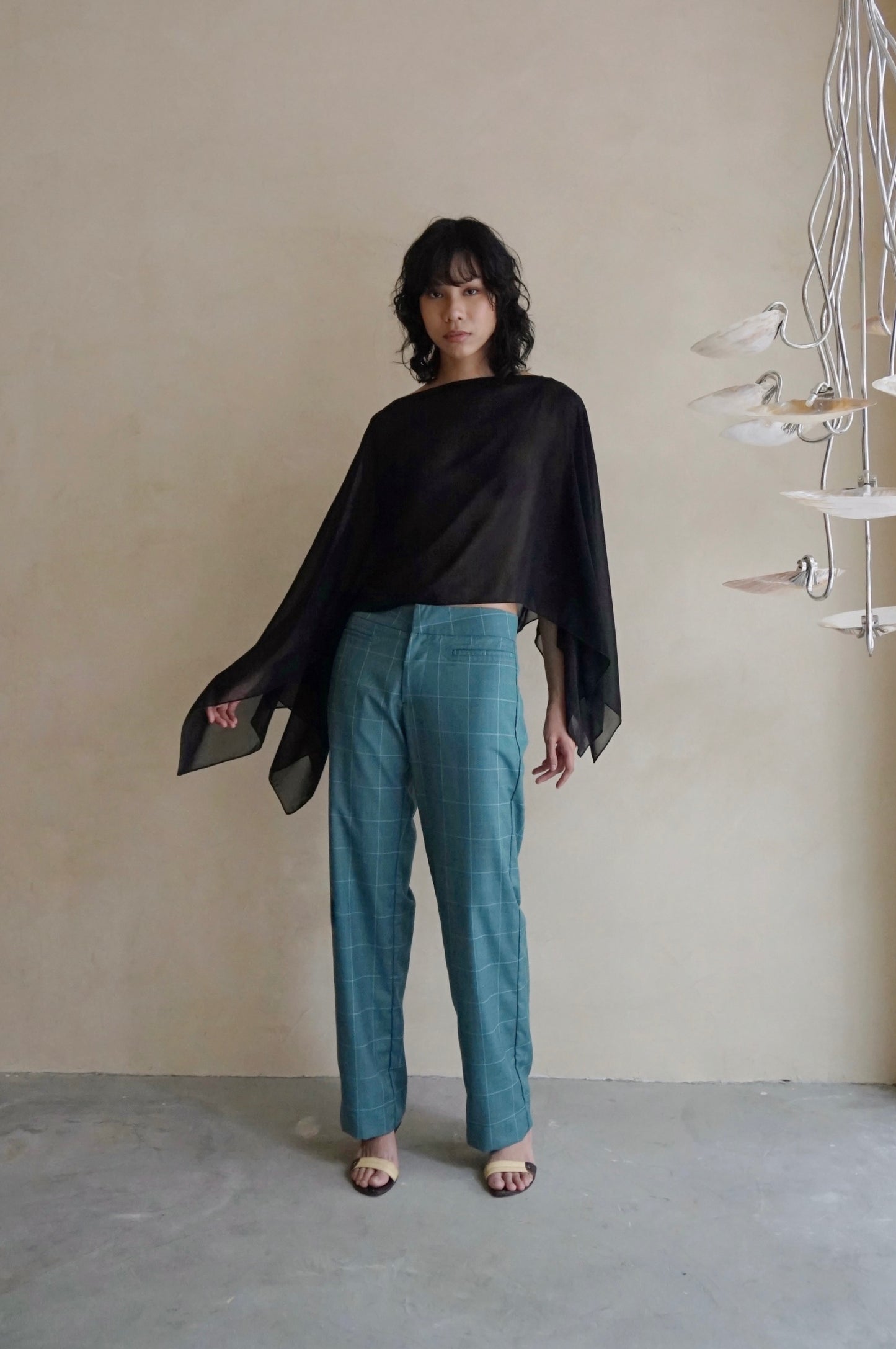 Axis Pant Blue Check