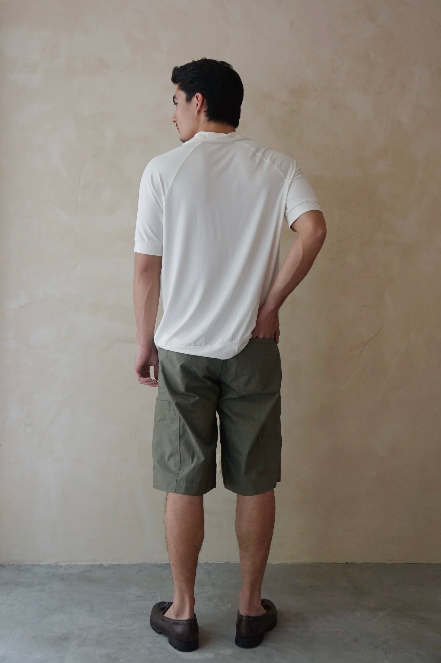 Unisex Cargo Shorts Moss