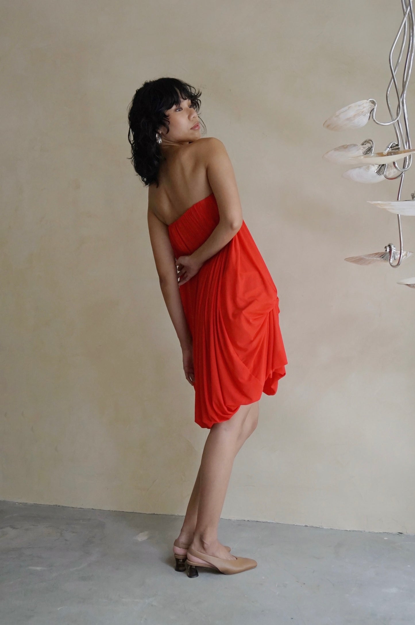 Cyanea Skirt Red Scarlet