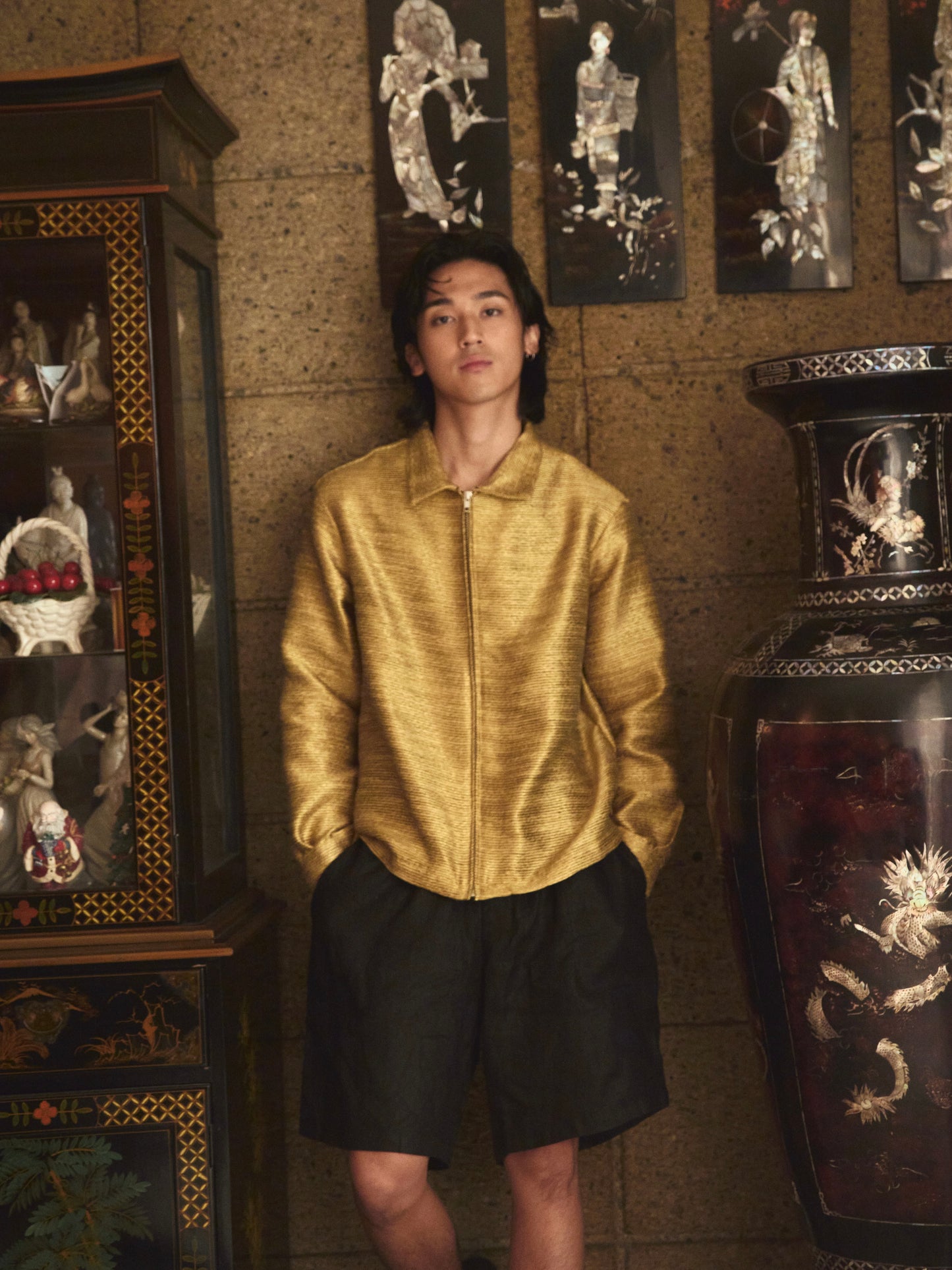 Gilded Long Sleeve Zip Shirt Marmaris (pre-order)