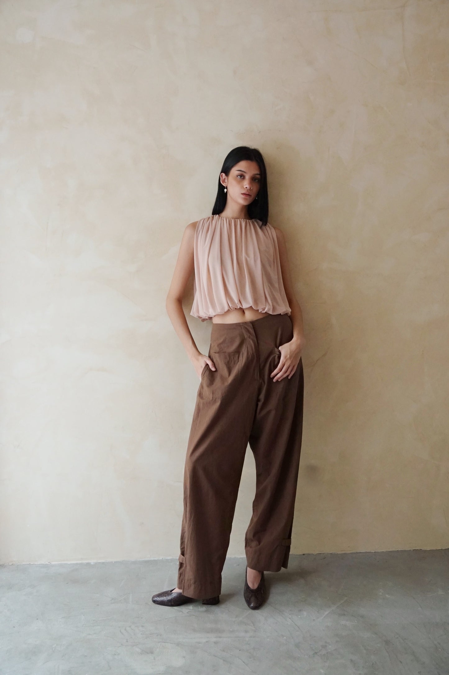 Luz Pants Brown