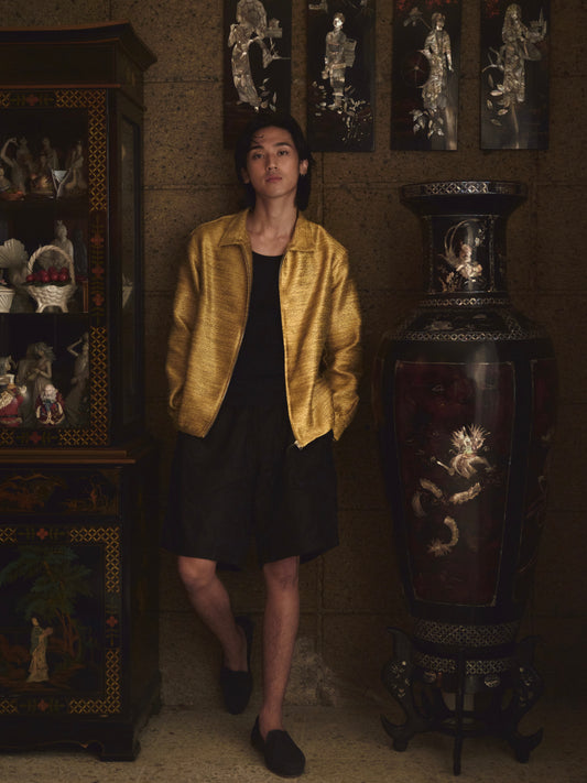 Gilded Long Sleeve Zip Shirt Marmaris (pre-order)