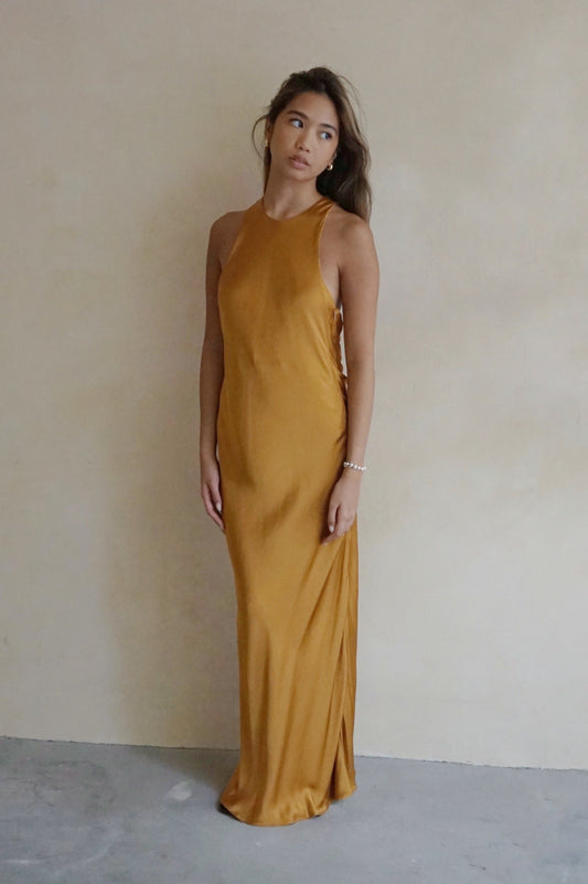 Toscana Maxi Dress Caramel