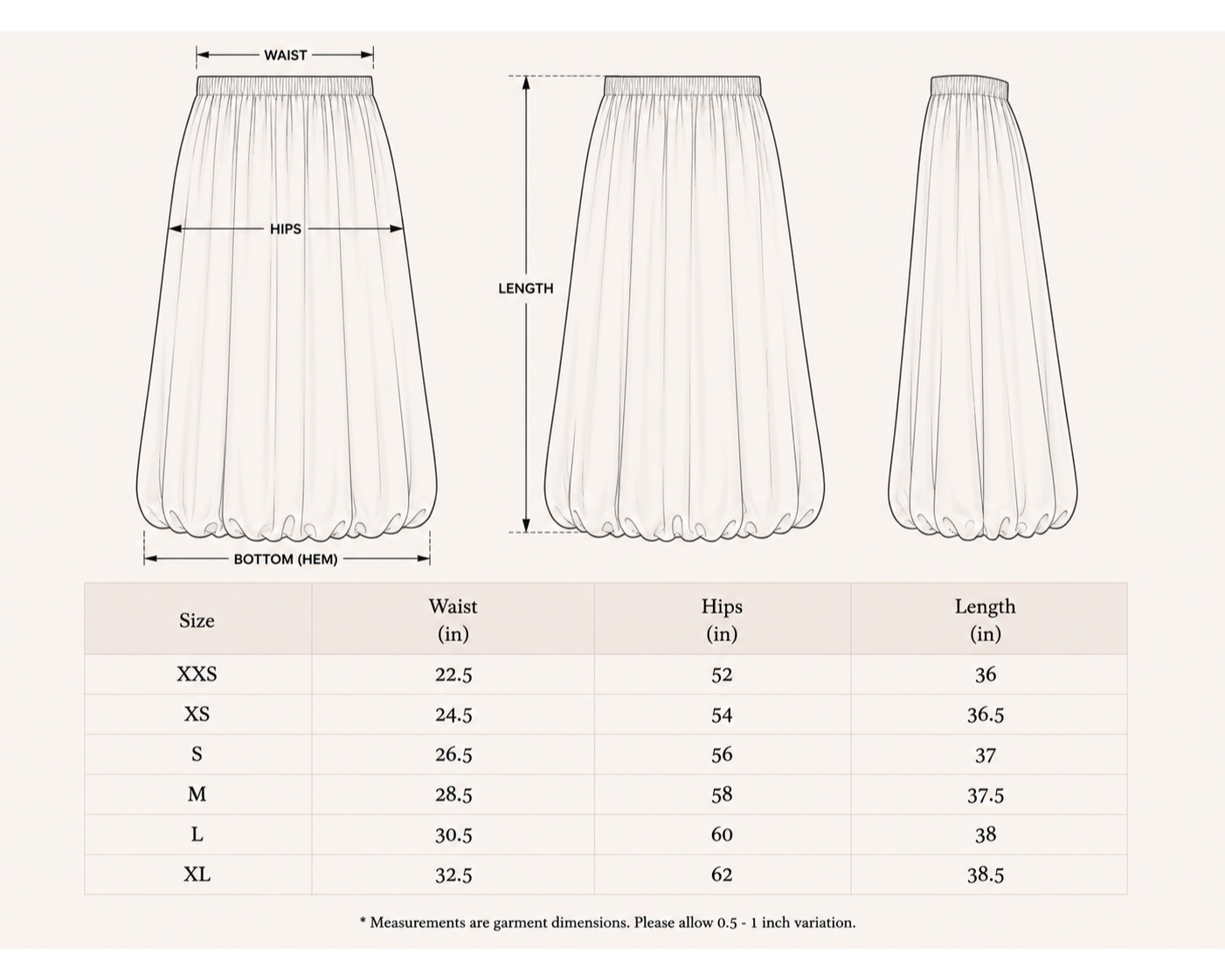 Cyanea Skirt Ube