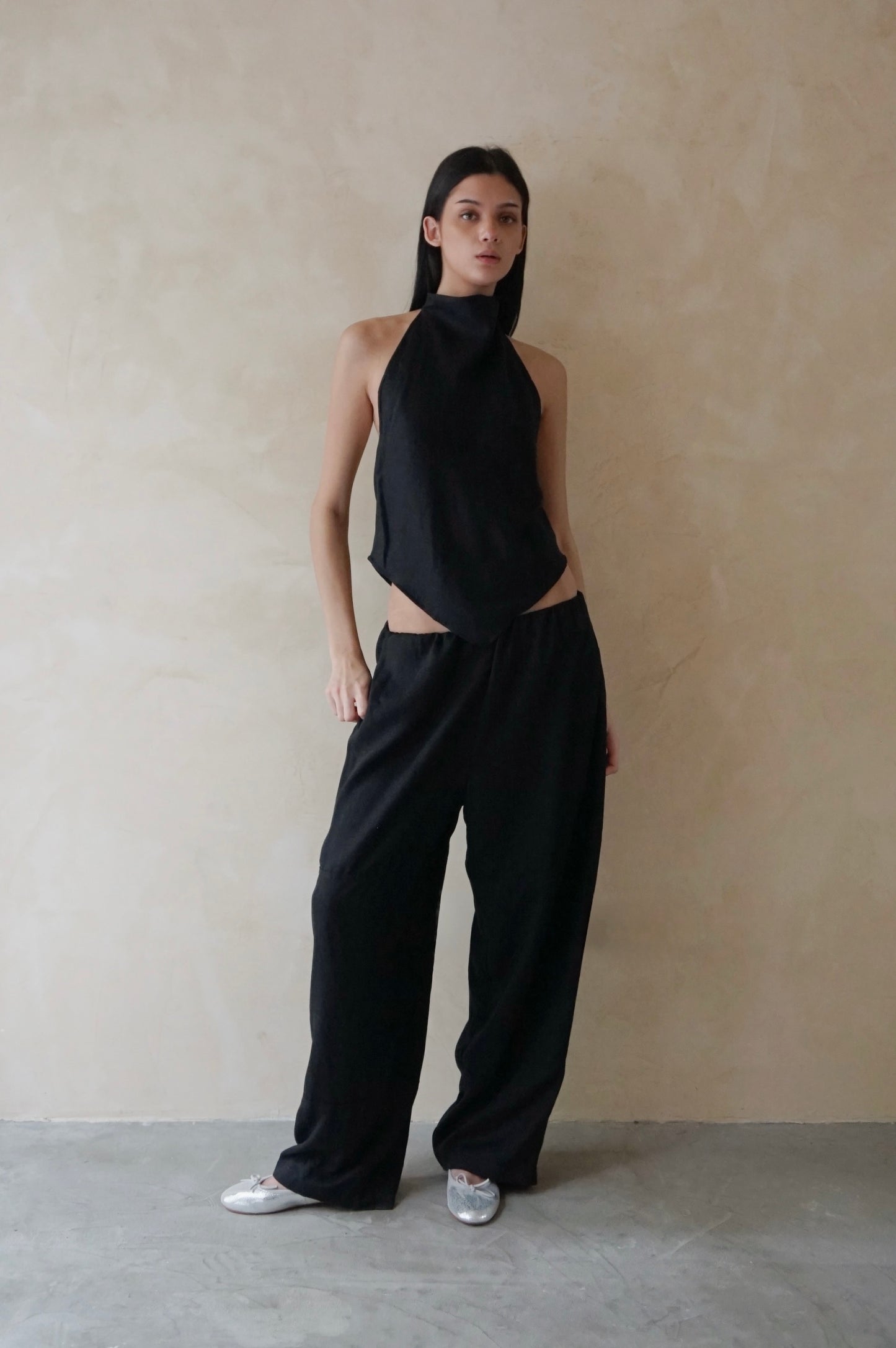 Glide Pants Ink Tencel