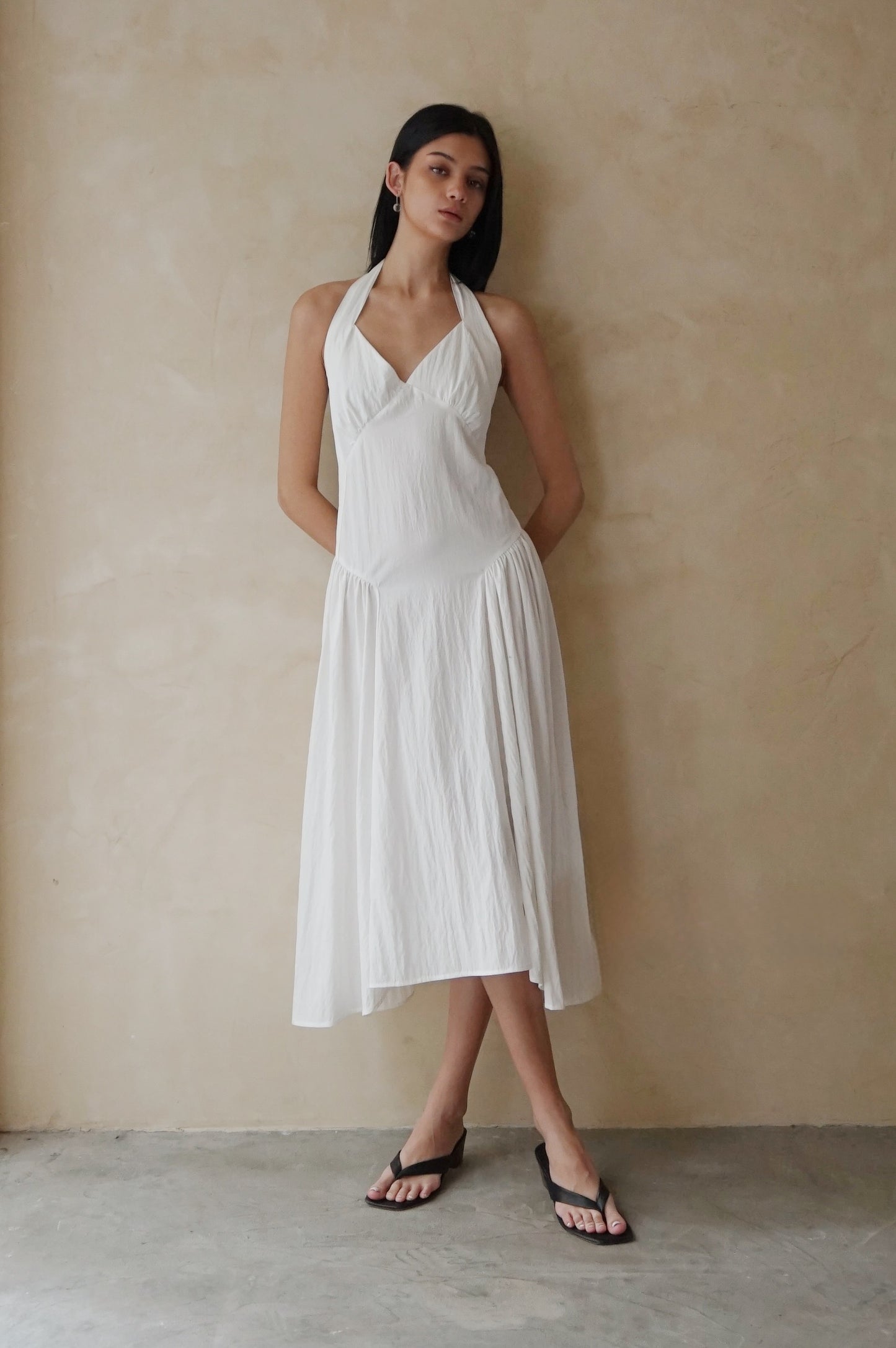 Allegra Dress White