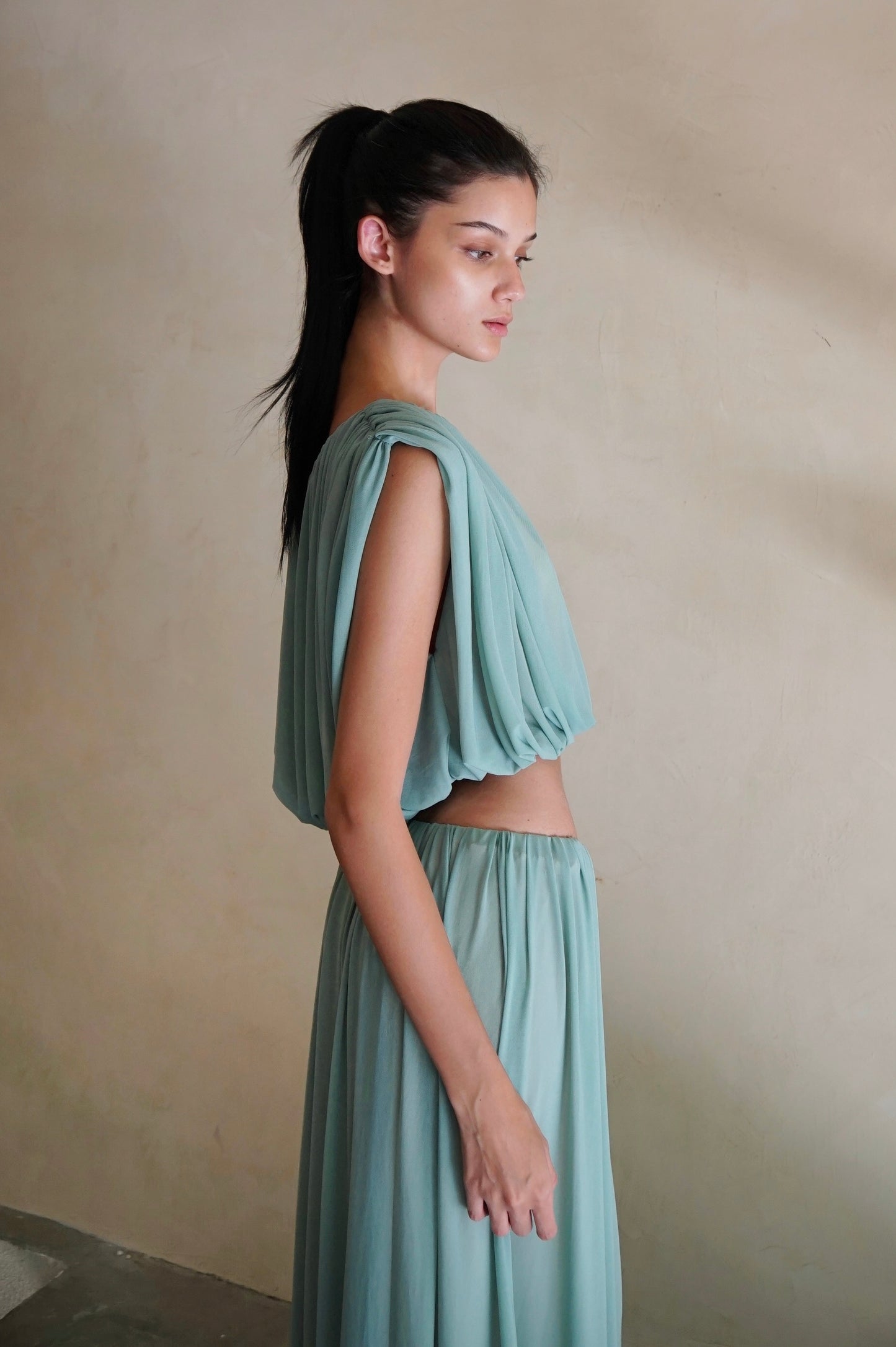 Cyanea Top Seafoam