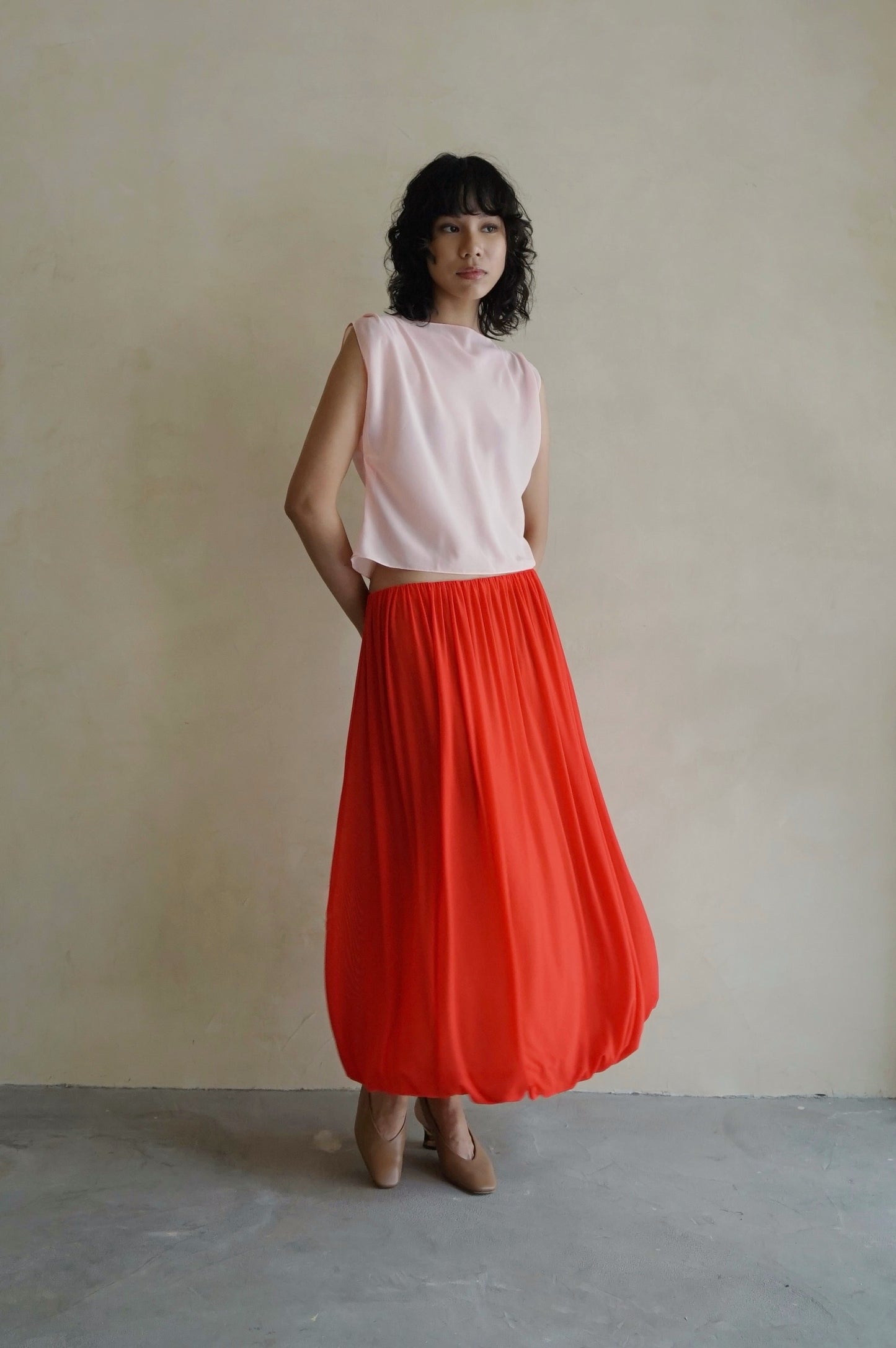 Cyanea Skirt Red Scarlet