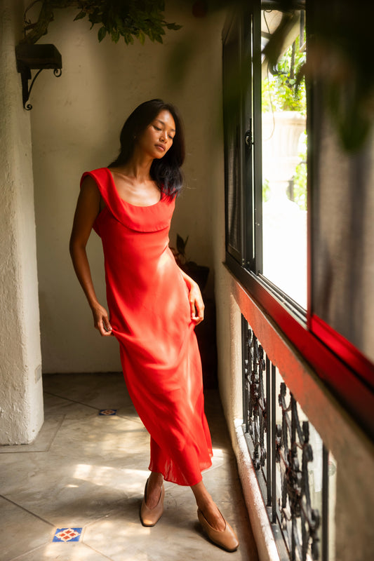 Crescent Dress Tomato (pre-order)