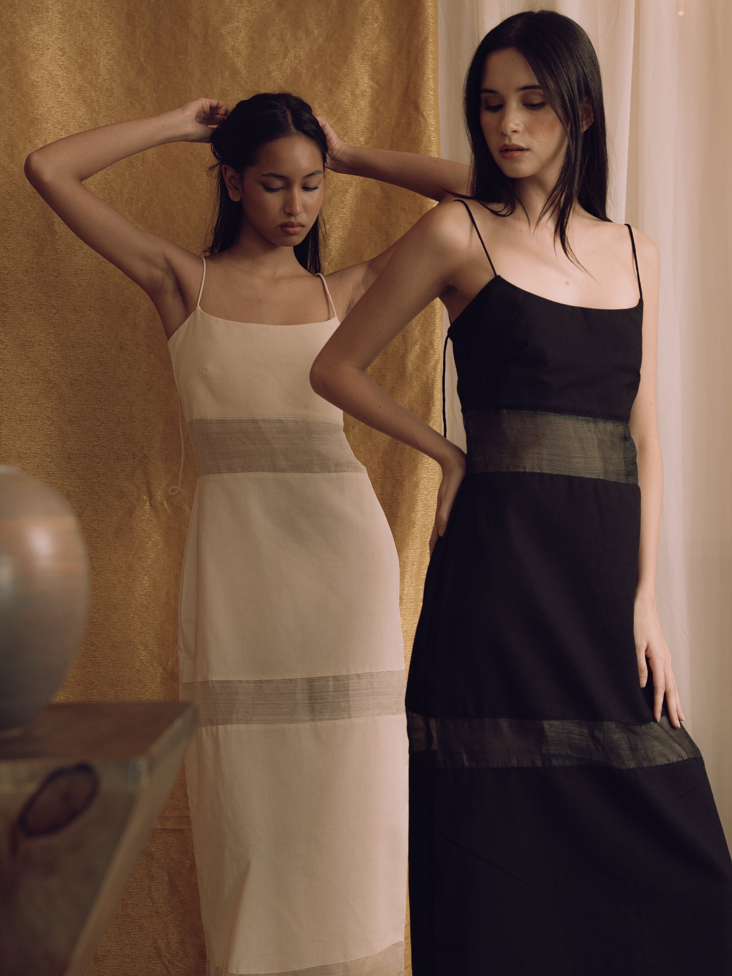 Piña Sapin Maxi Dress Black (pre-order)