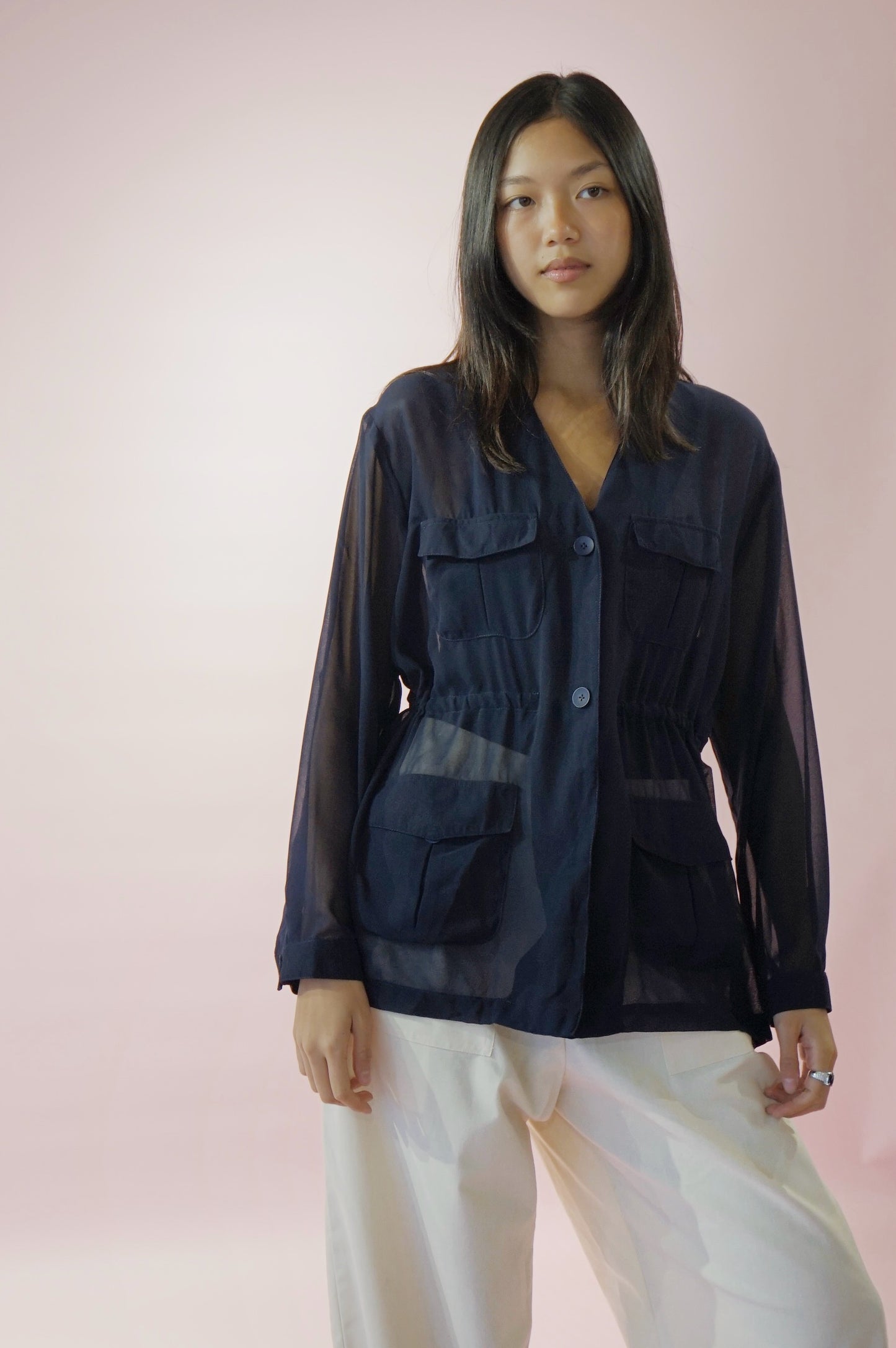 Safari Shirt Jacket Nocturne