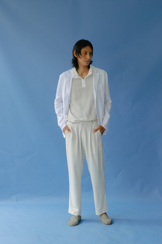 Men's Pleated Trousers