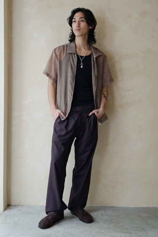 Remi Unisex Pants Eggplant (Pre-order)